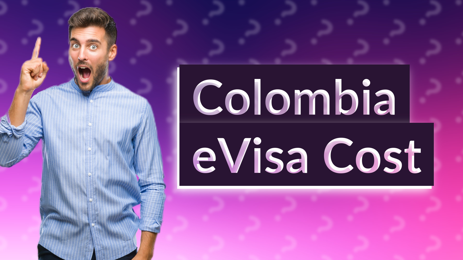 Colombia eVisa Cost