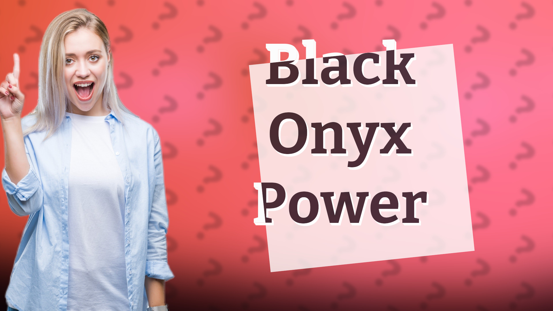 Black Onyx Power