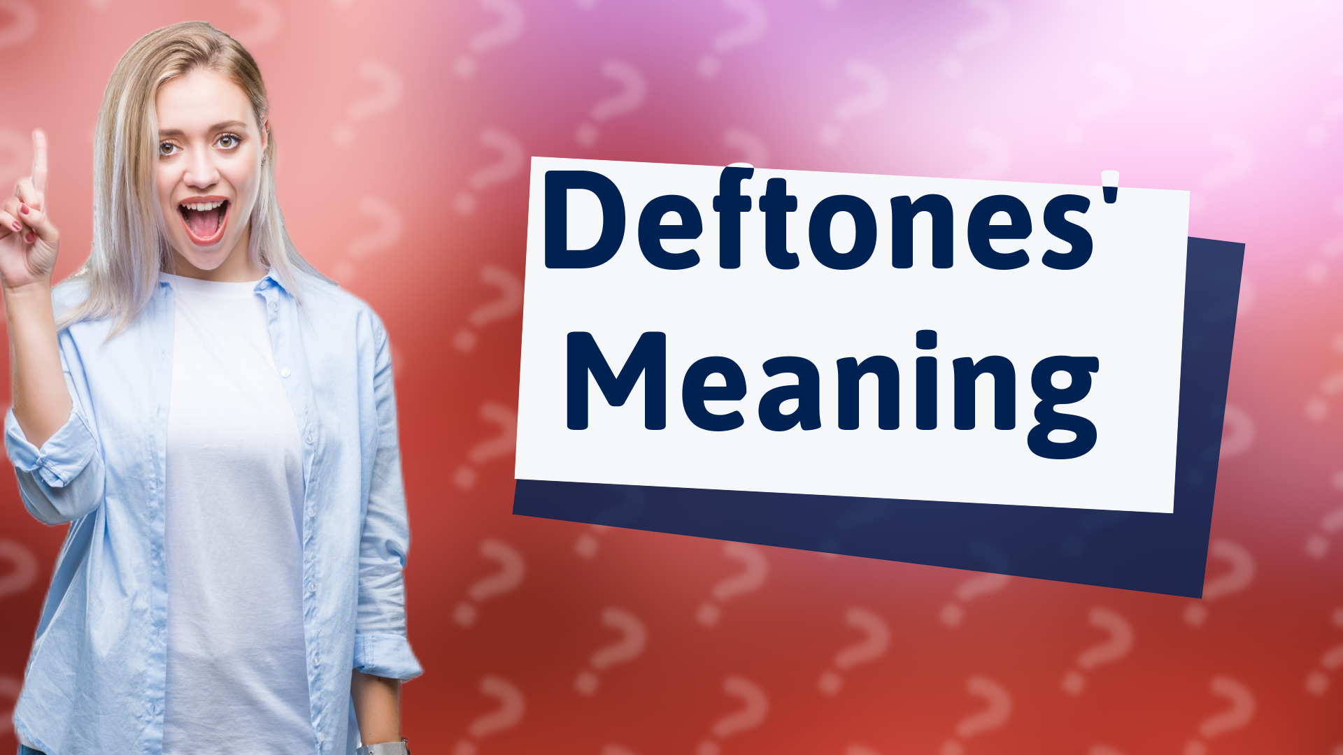 Deftones' Meaning