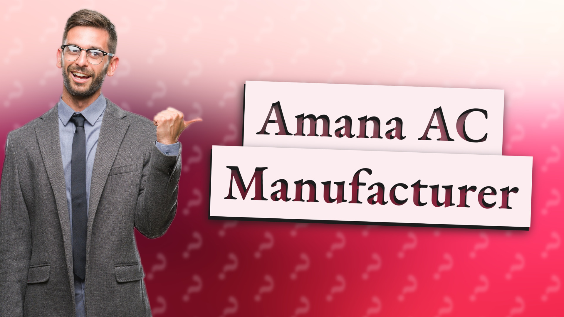 Amana AC Manufacturer