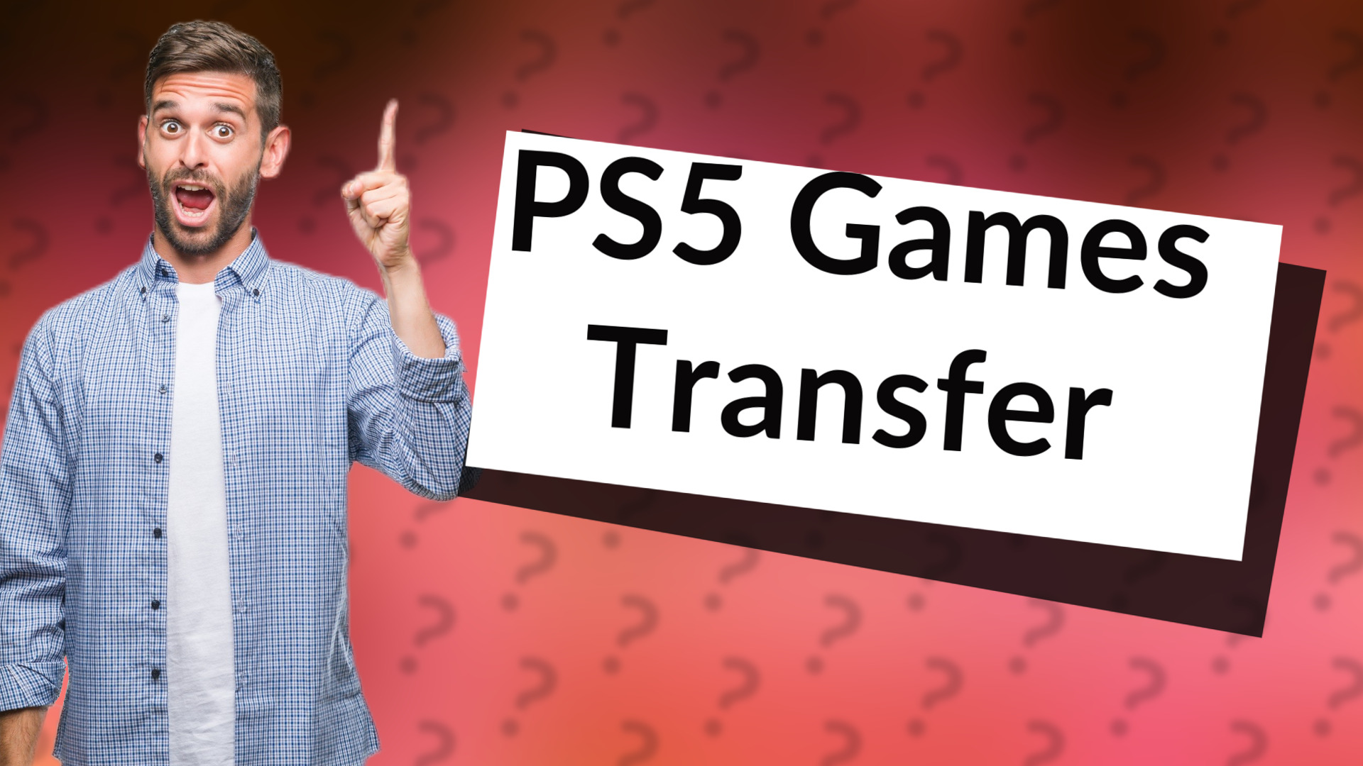 PS5 Games Transfer