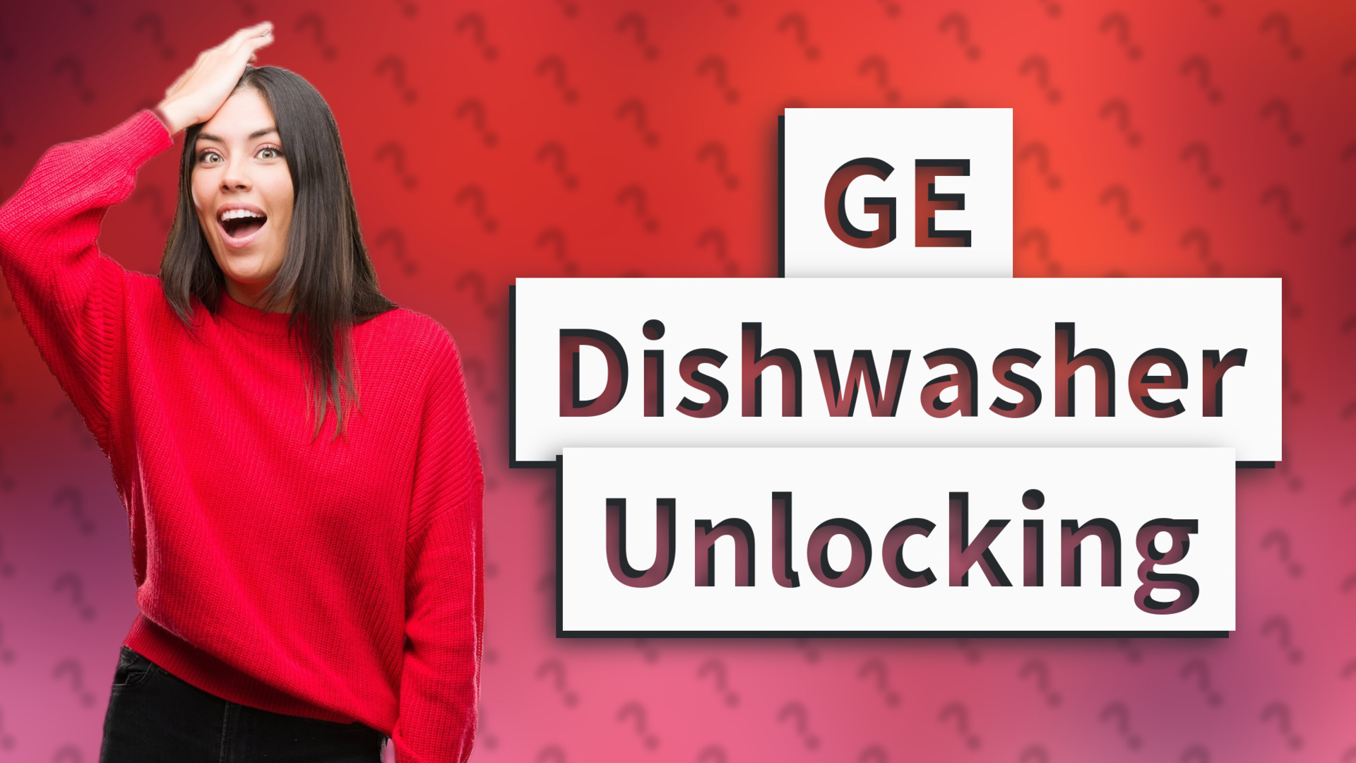 GE Dishwasher Unlocking