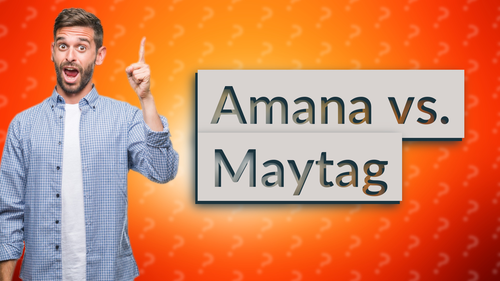 Amana vs. Maytag