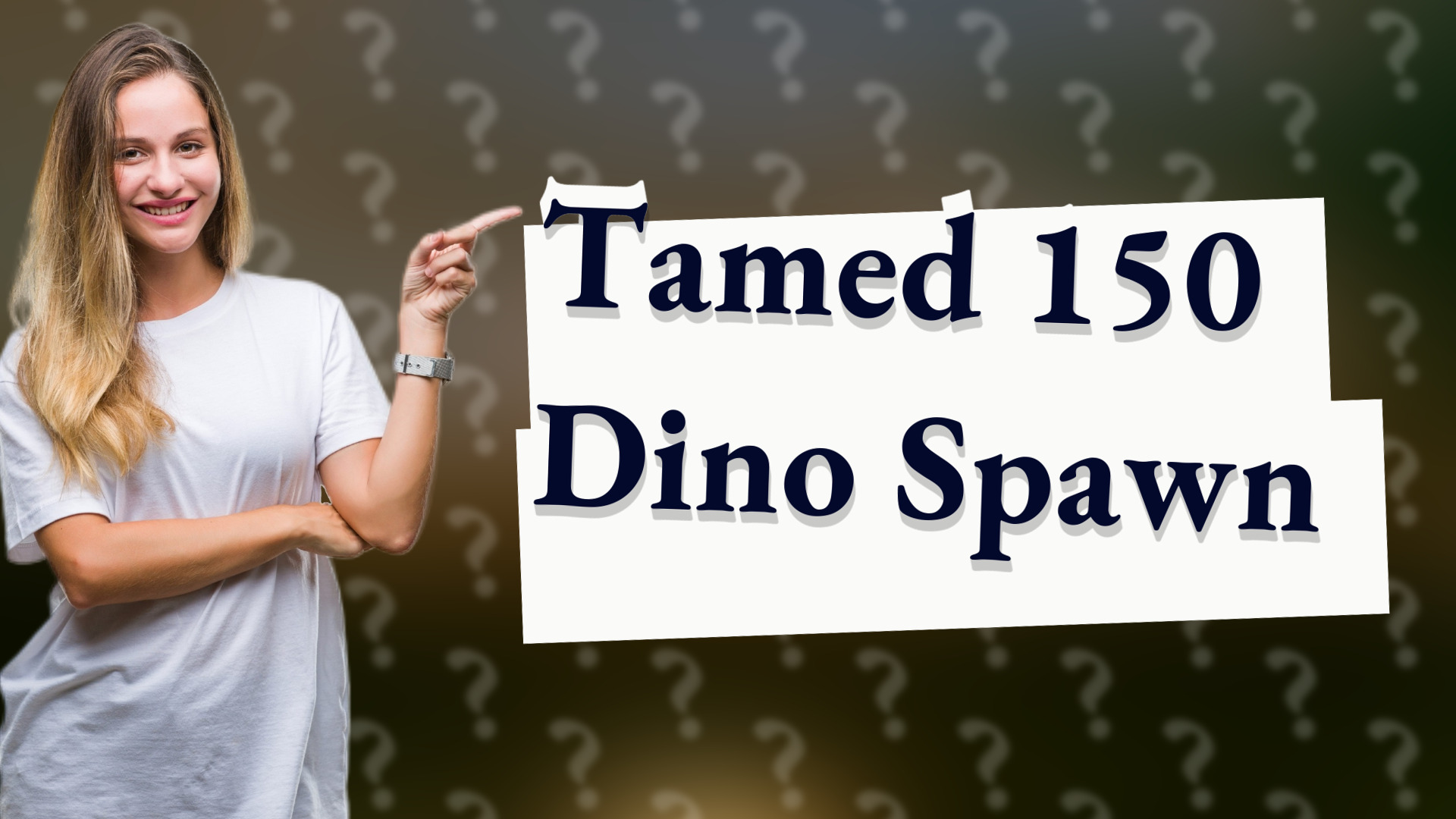 Tamed 150 Dino Spawn