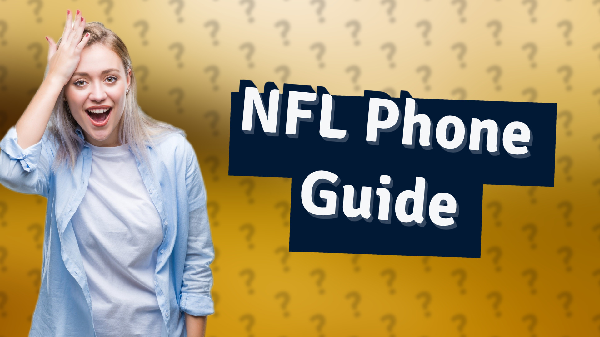 NFL Phone Guide