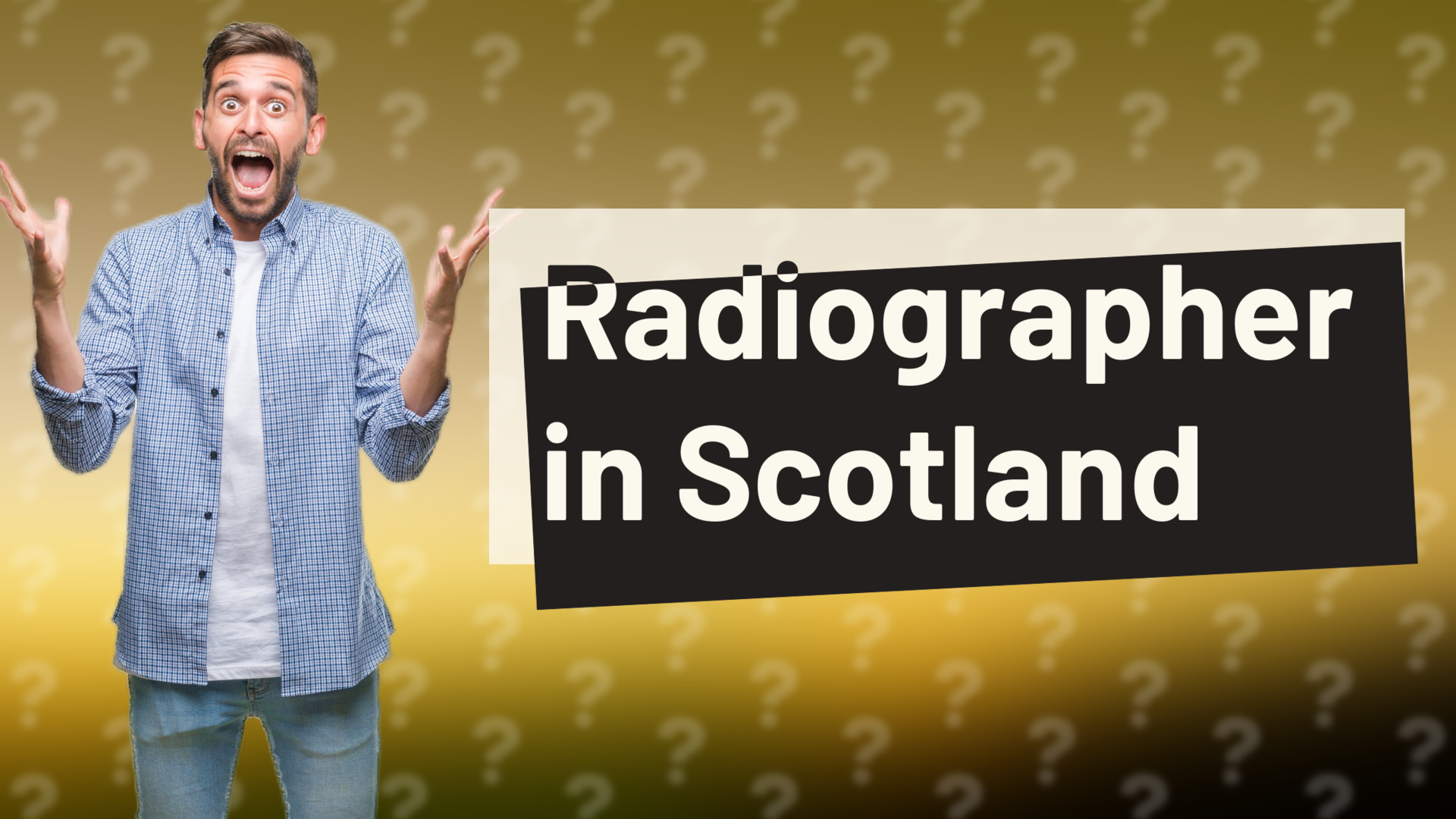 Radiographer in Scotland