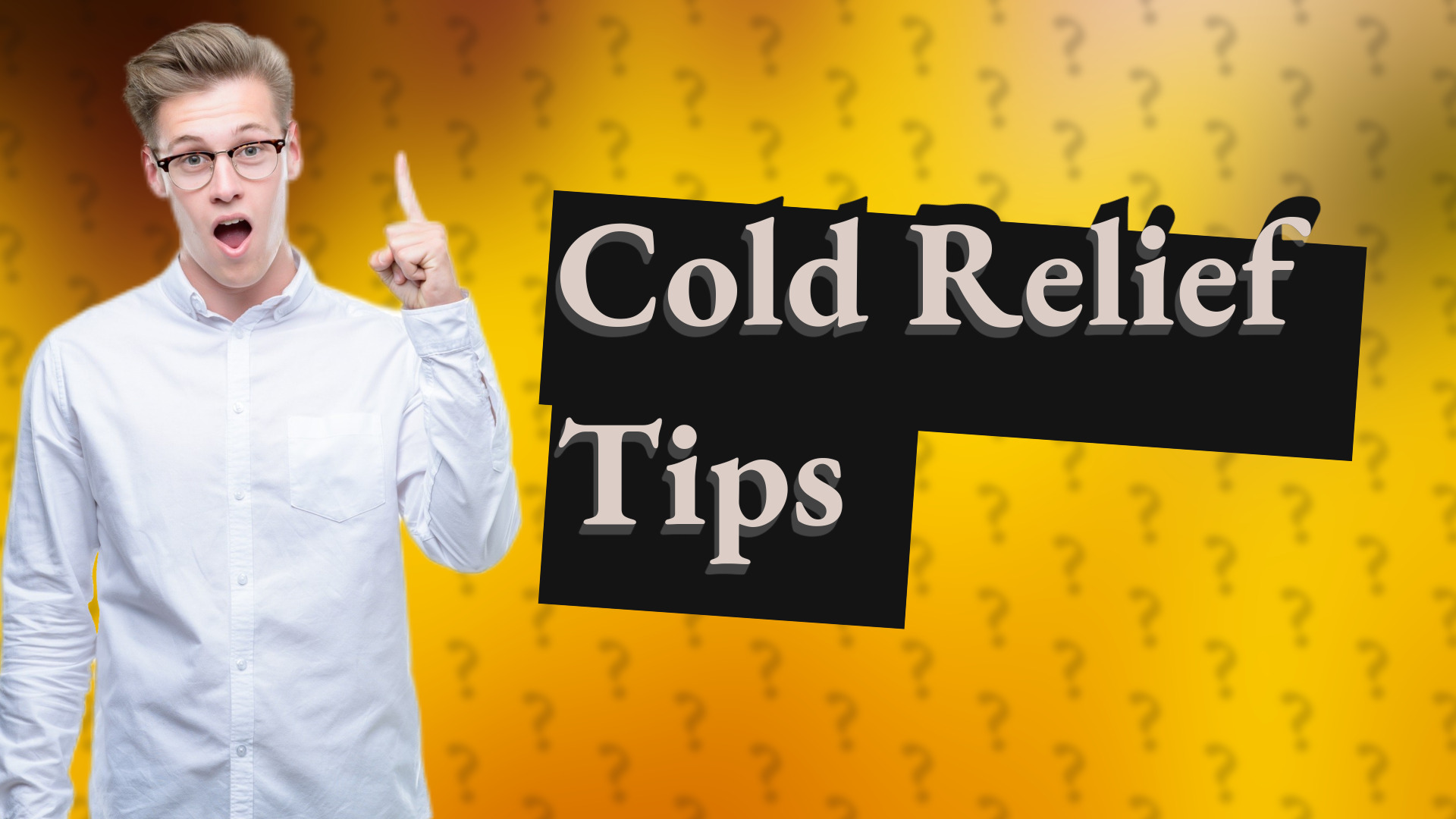 Cold Relief Tips
