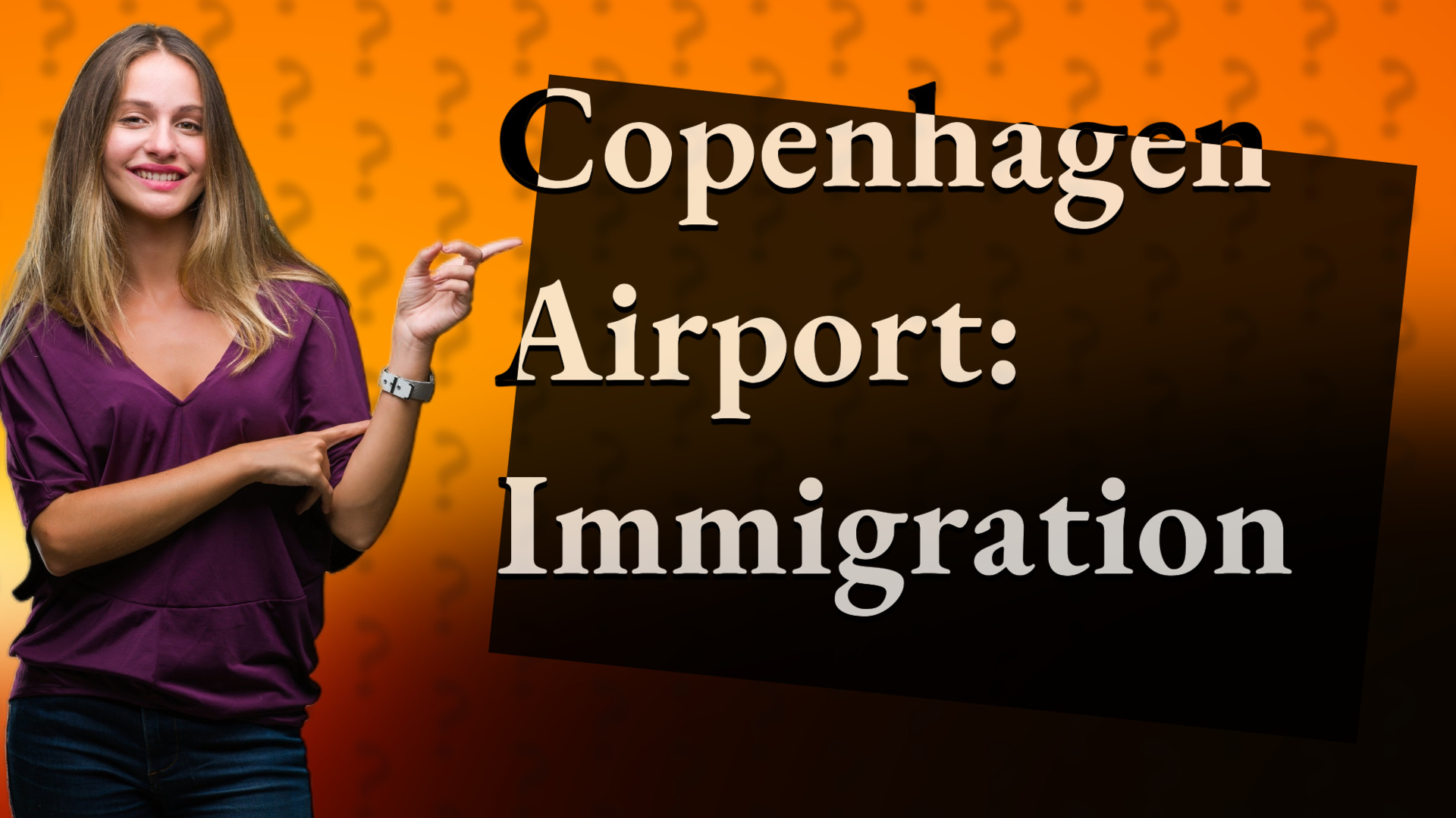 Copenhagen Airport: Immigration