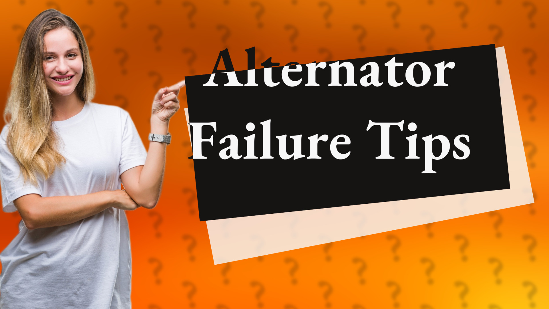 Alternator Failure Tips