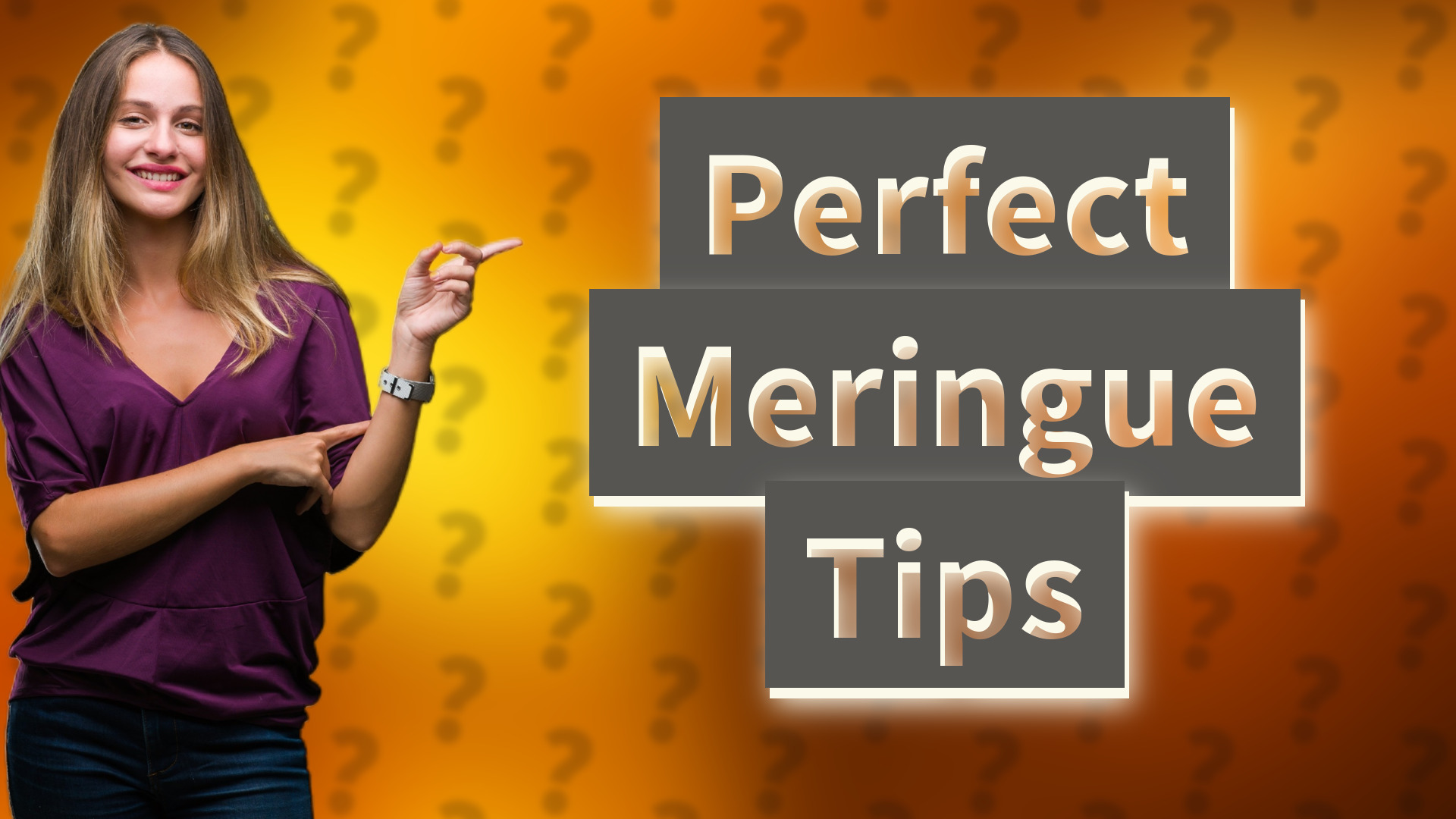 Perfect Meringue Tips