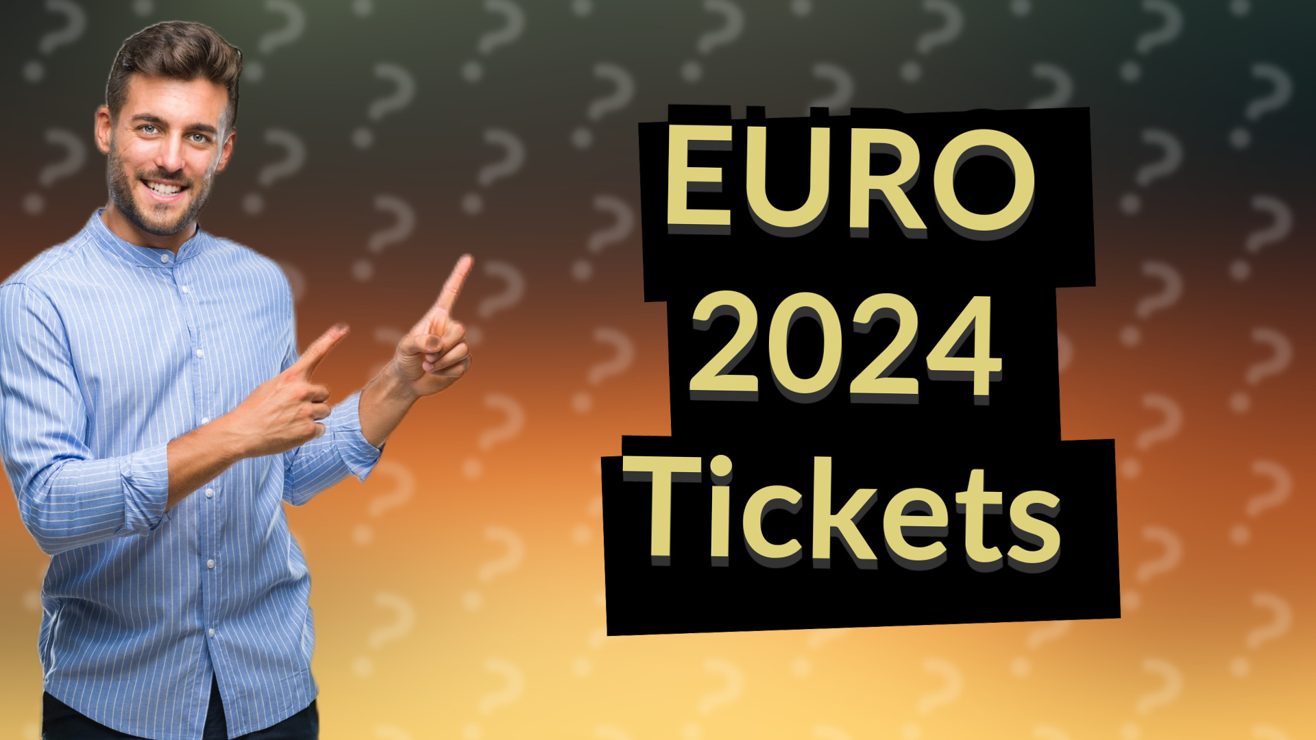 EURO 2024 Tickets