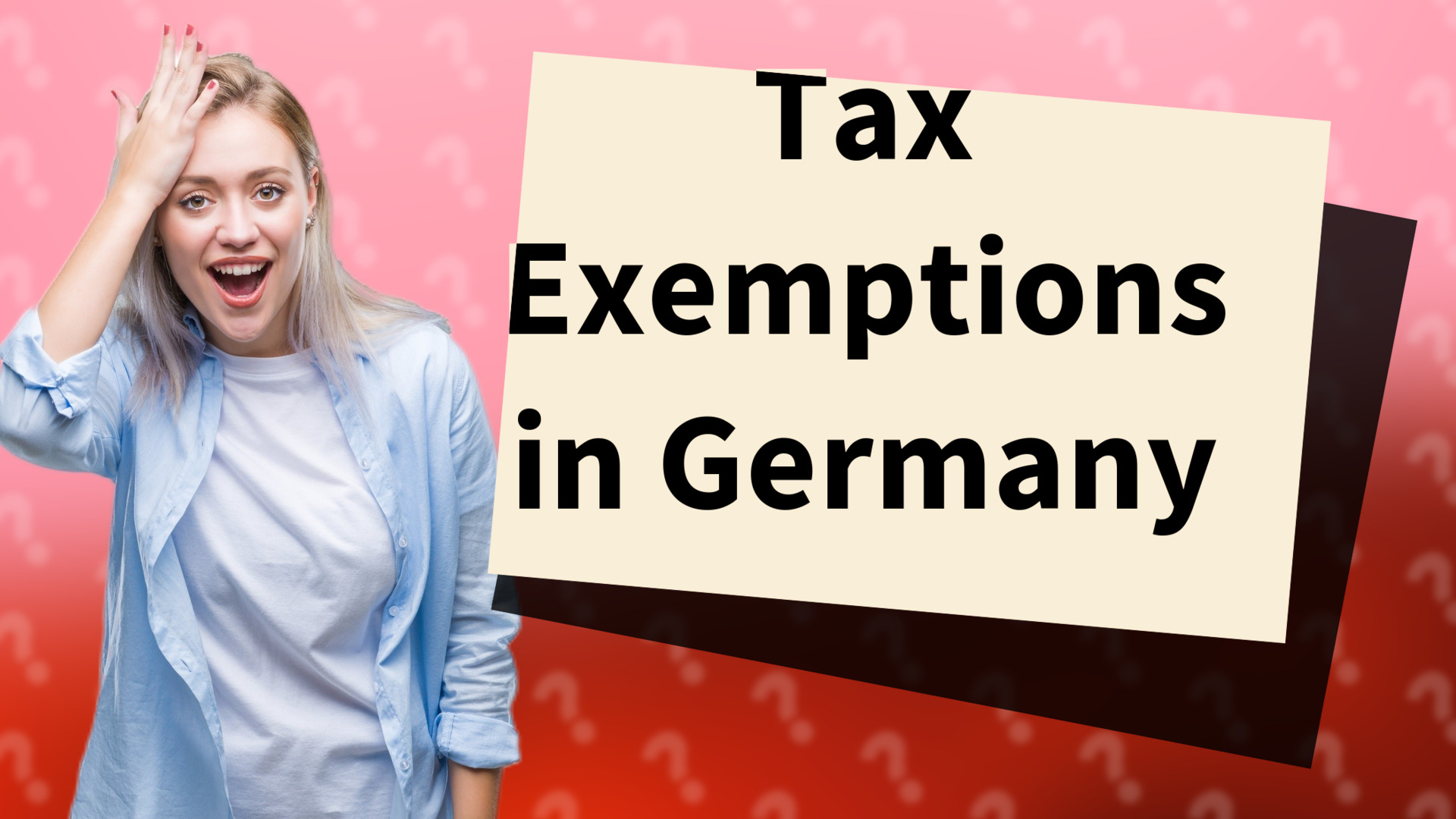 Tax Exemptions in Germany
