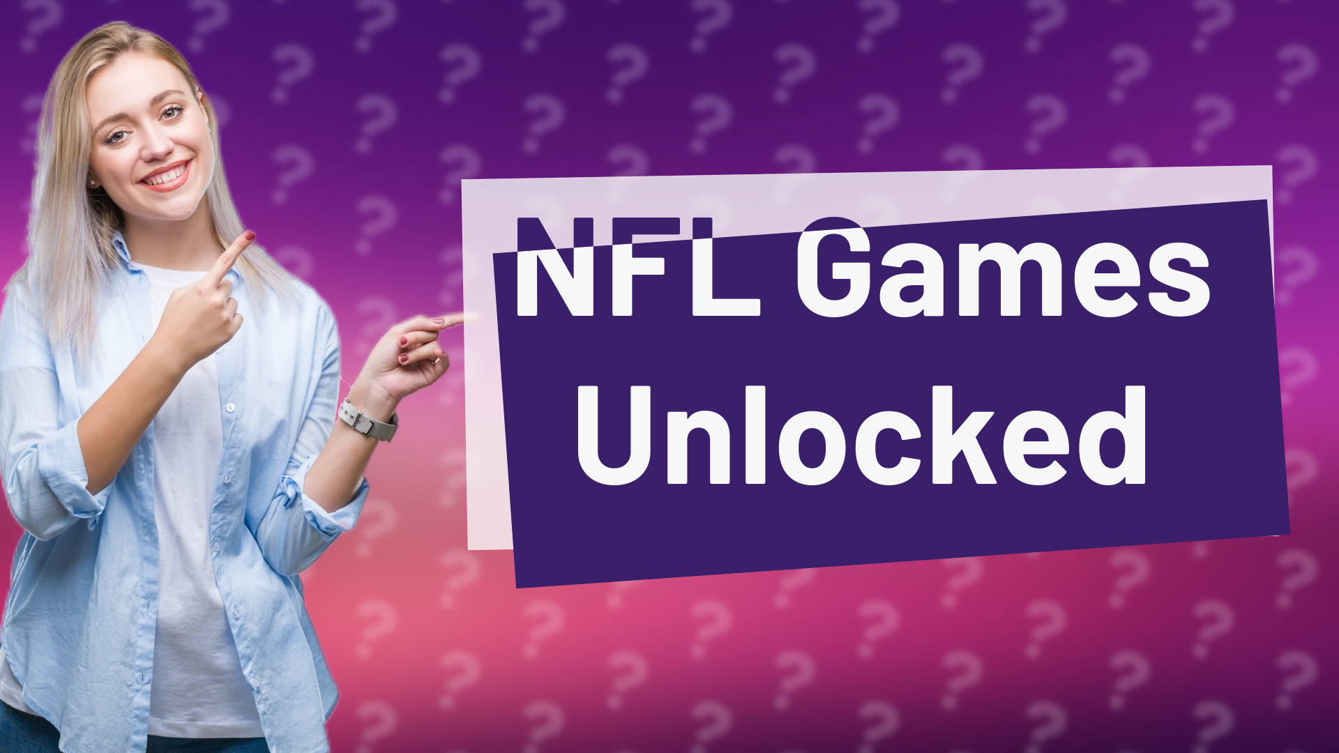 NFL Games Unlocked