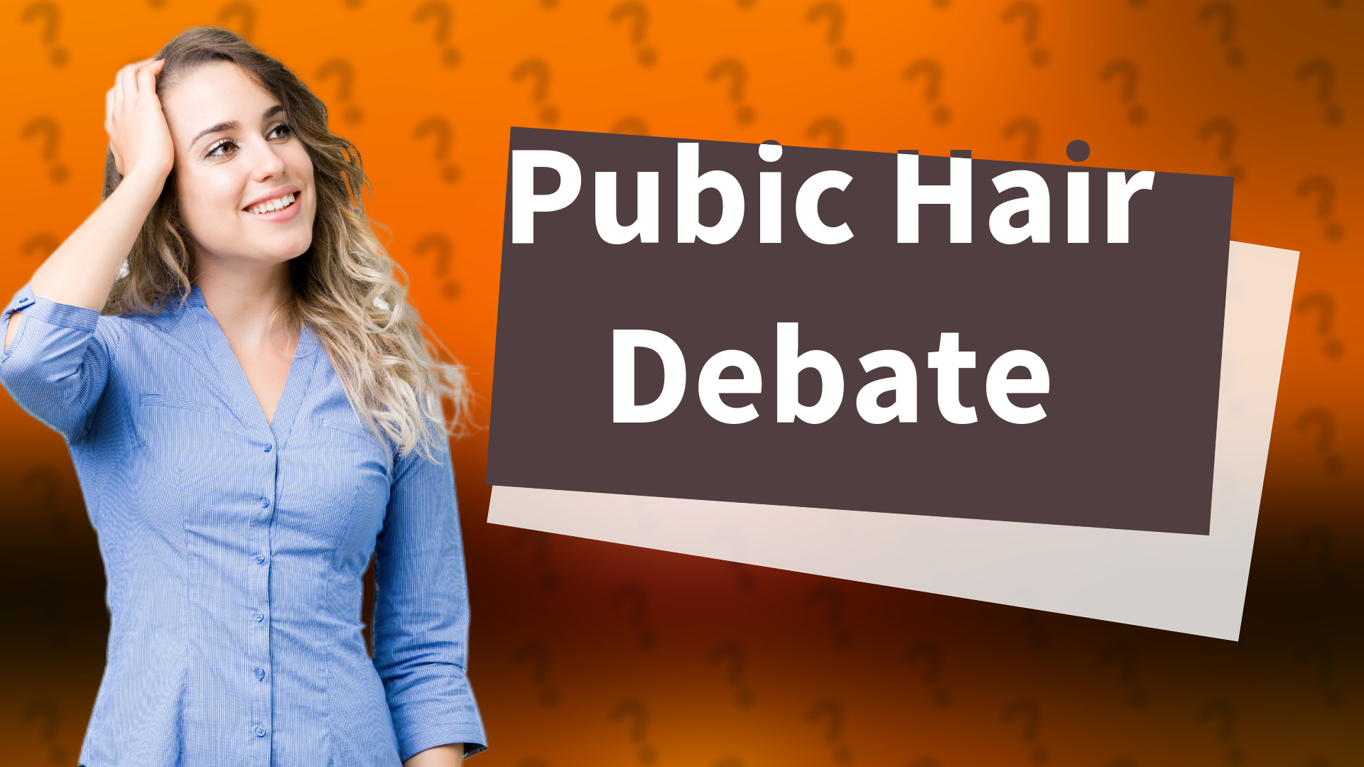 Pubic Hair Debate