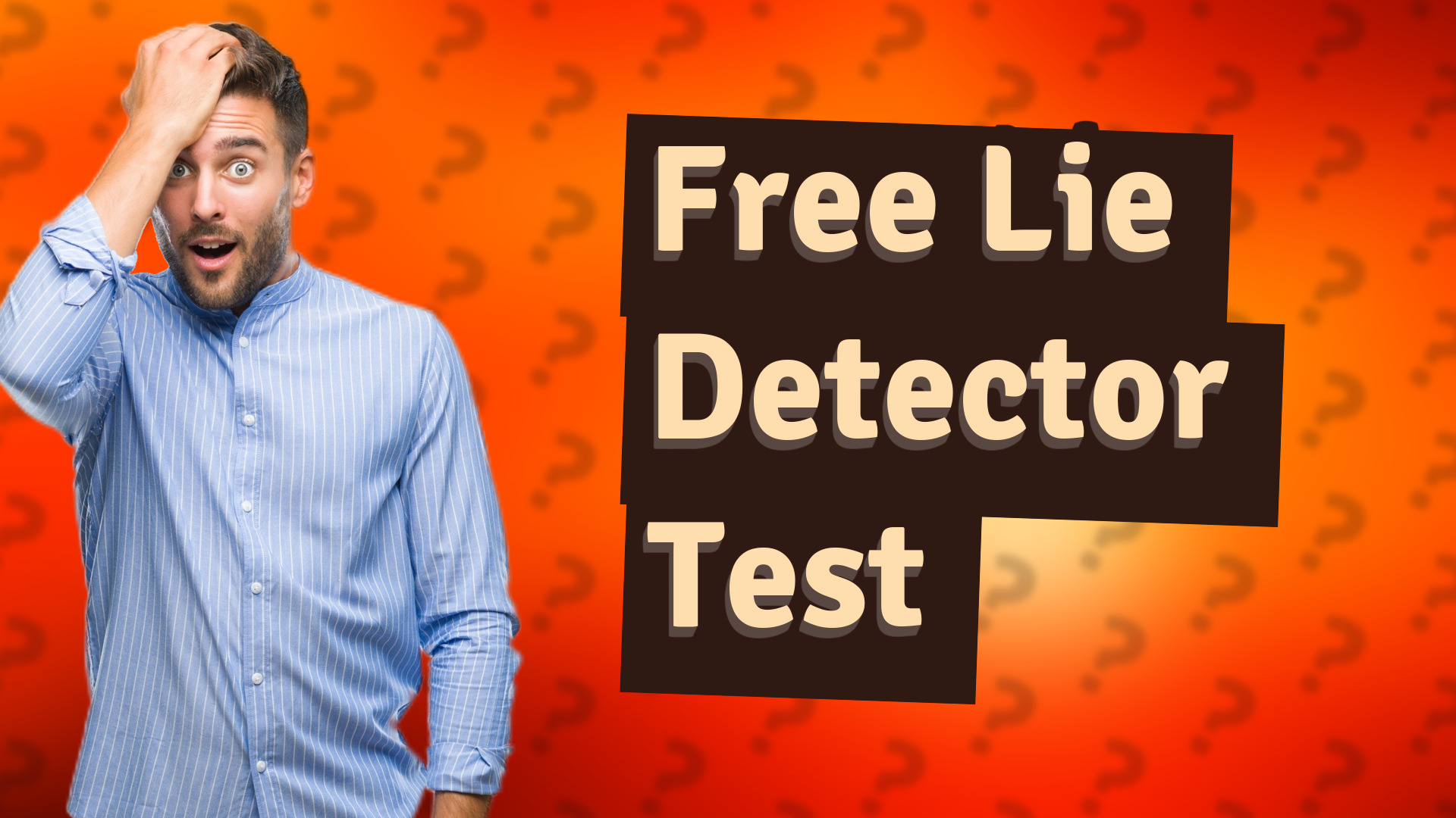 Free Lie Detector Test