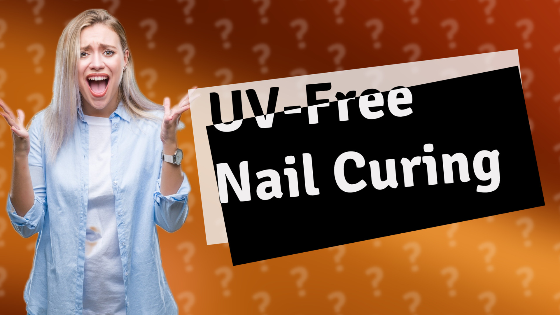 UV-Free Nail Curing