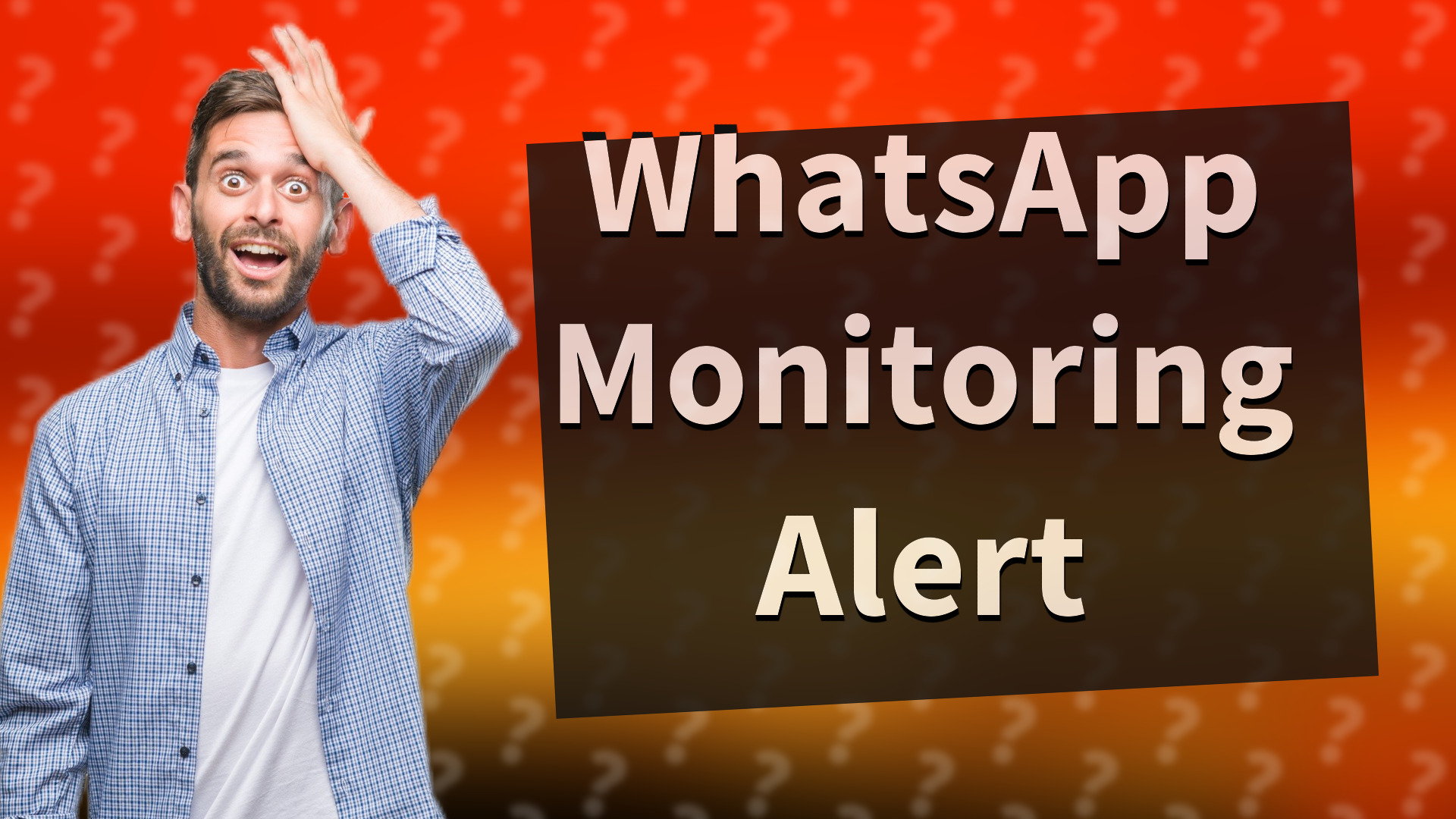 WhatsApp Monitoring Alert