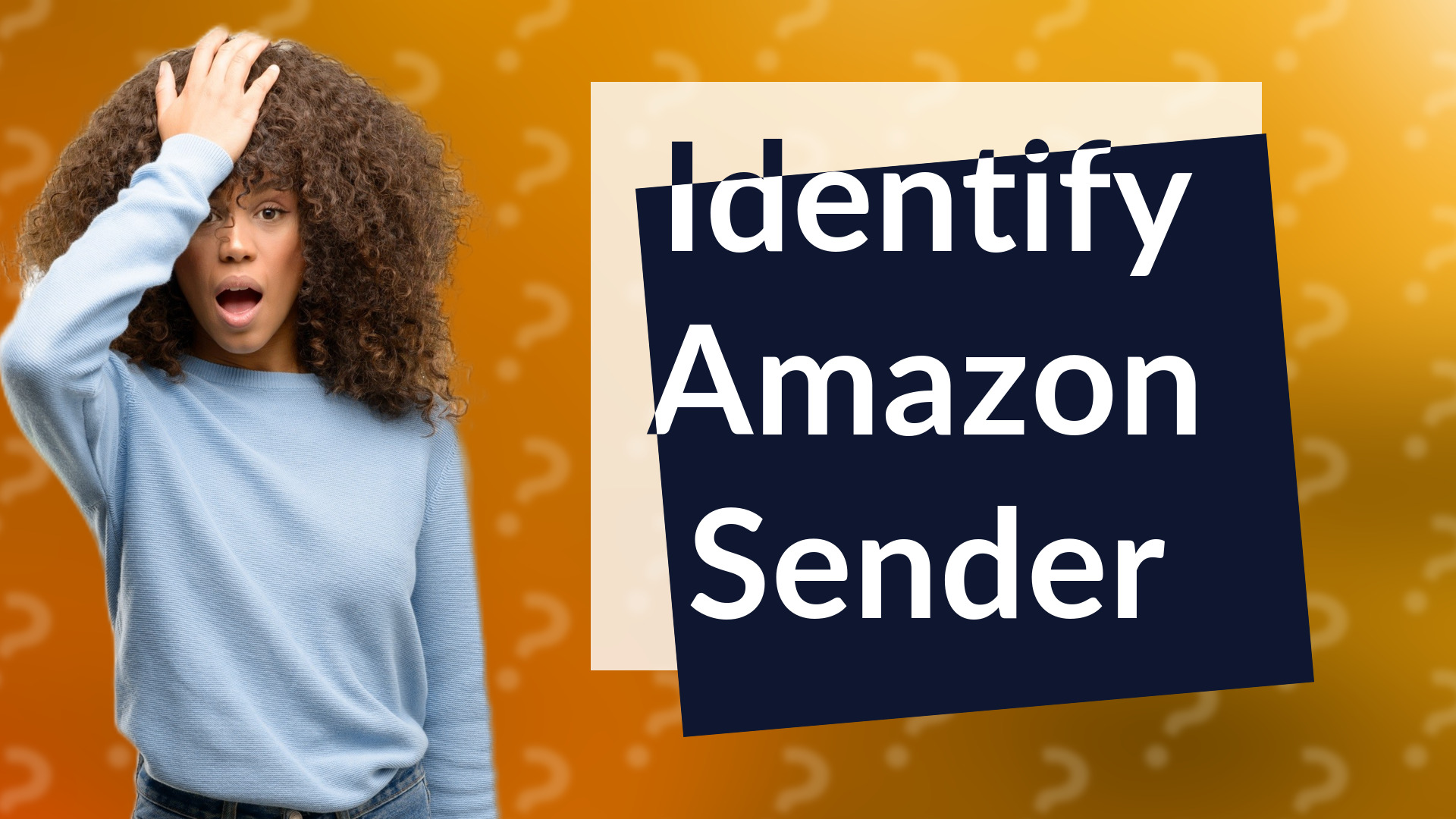 Identify Amazon Sender