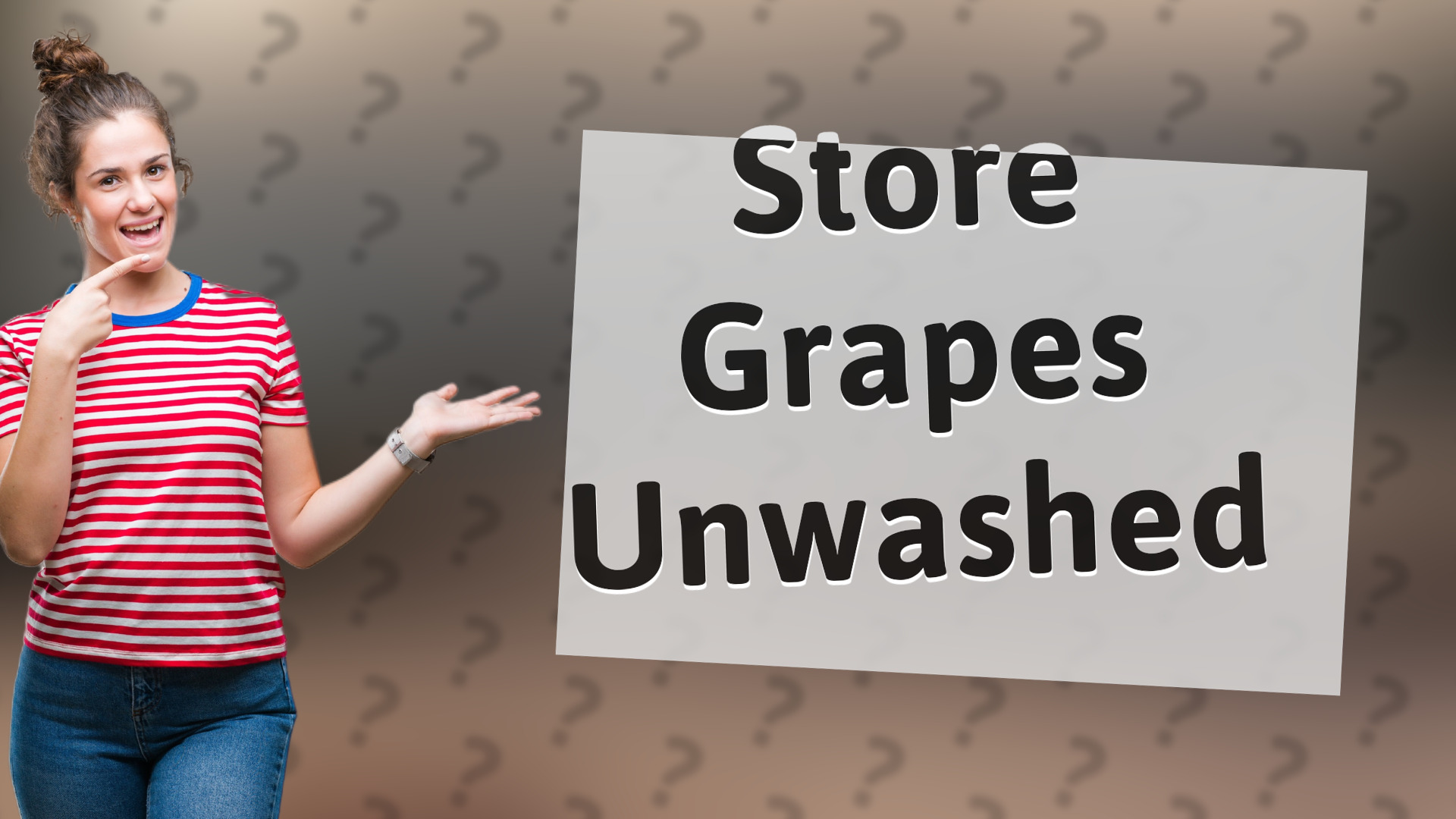 Store Grapes Unwashed