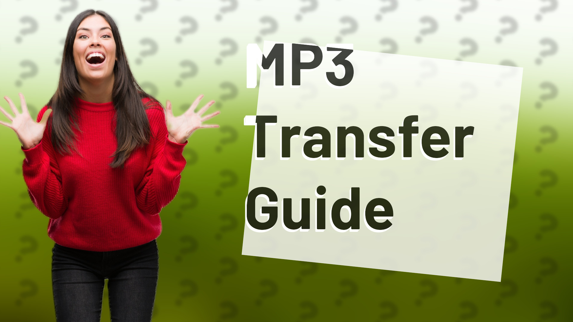 MP3 Transfer Guide