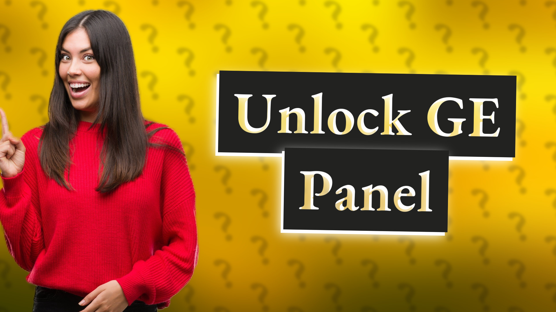 Unlock GE Panel