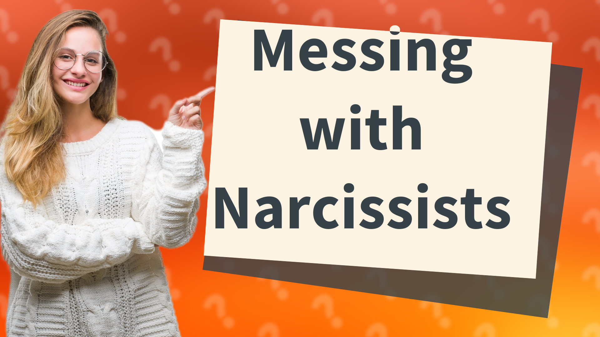 Messing with Narcissists