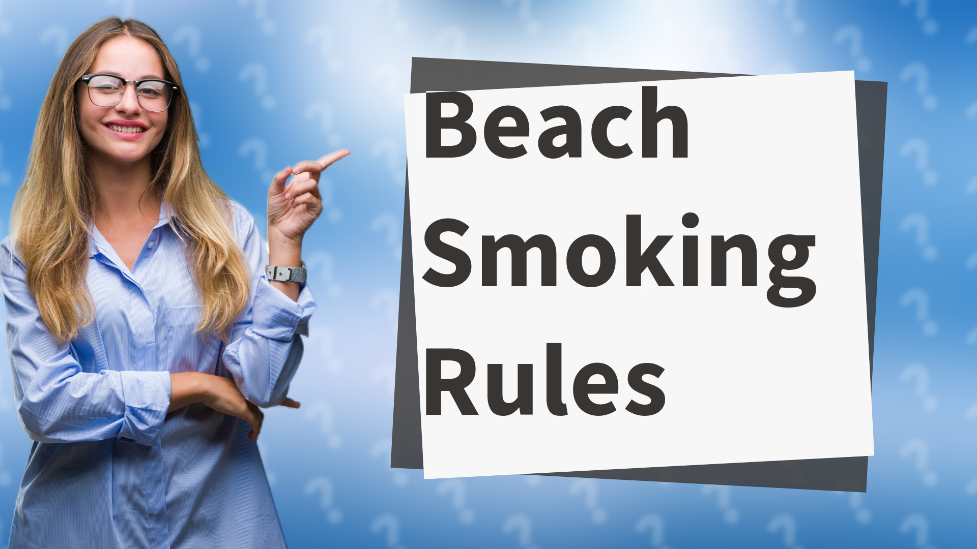 Beach Smoking Rules