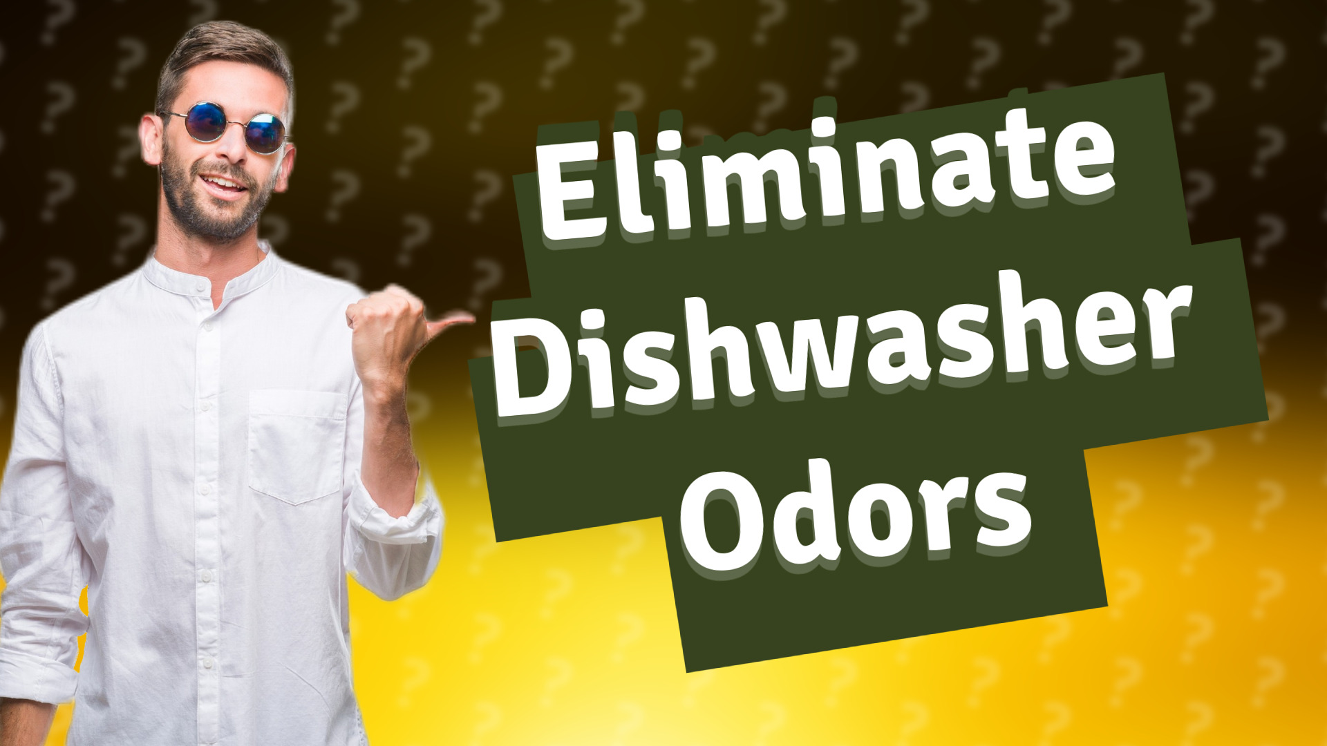 Eliminate Dishwasher Odors