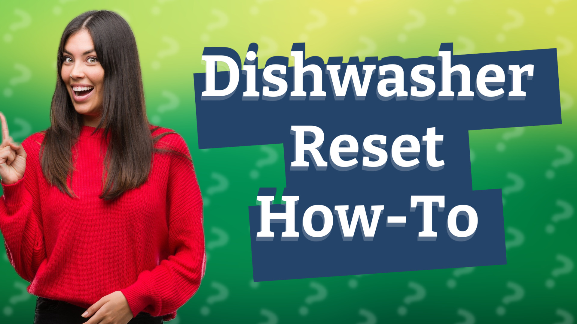 Dishwasher Reset How-To