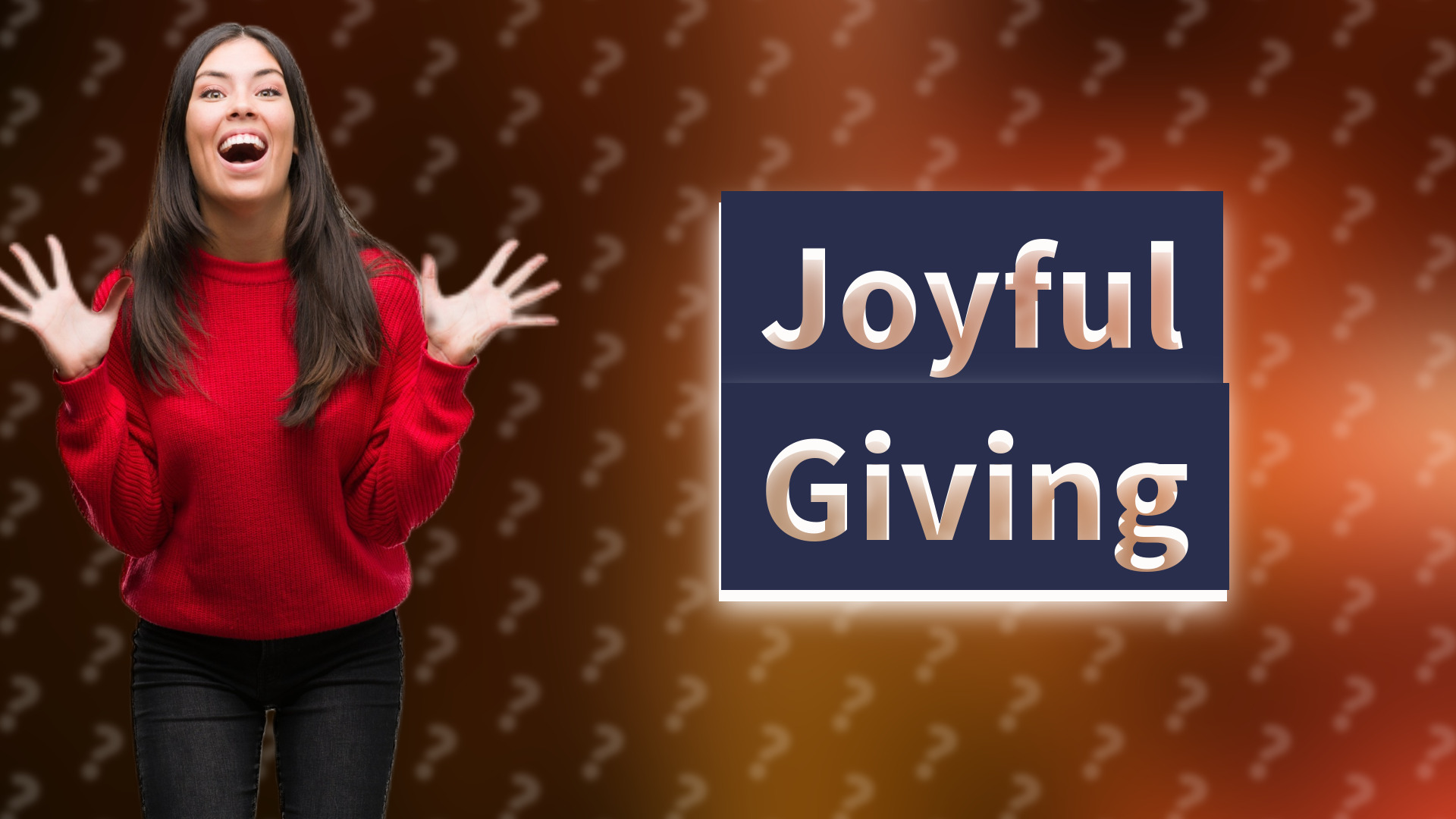 Joyful Giving