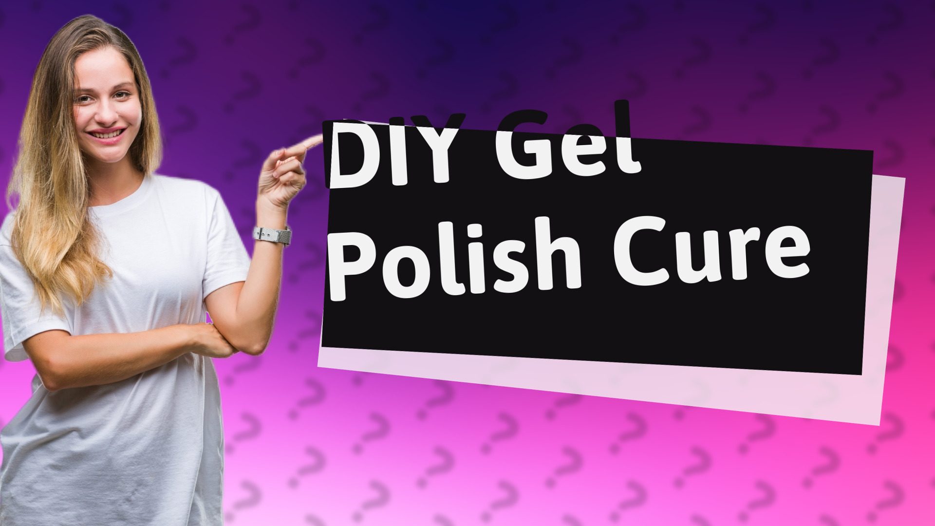 DIY Gel Polish Cure