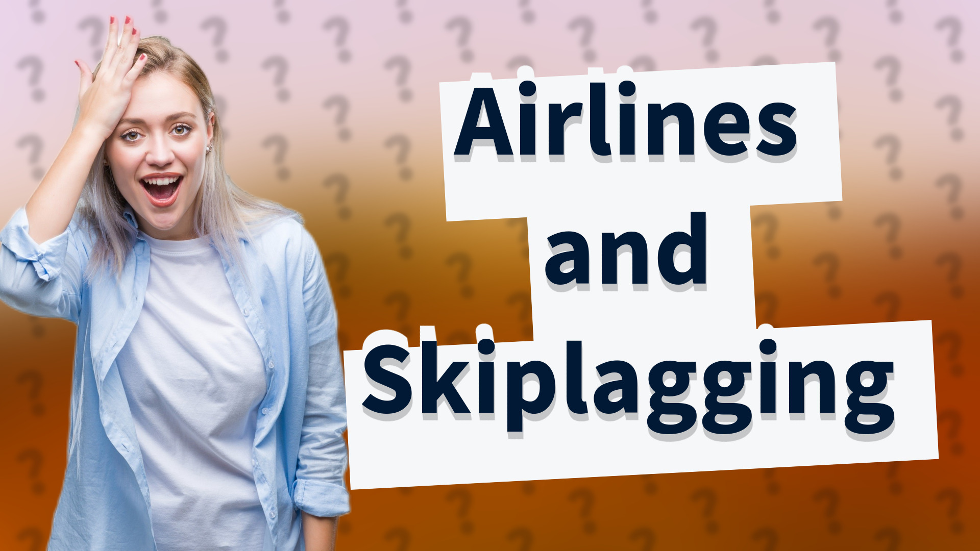 Airlines and Skiplagging