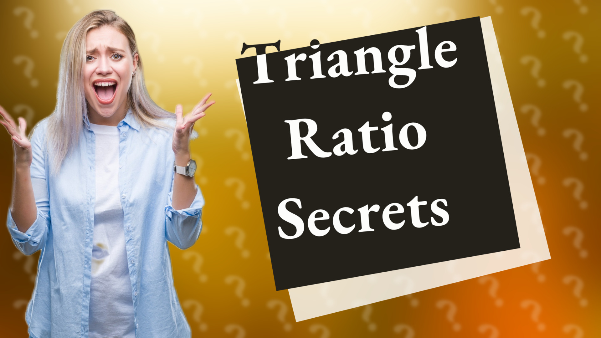 Triangle Ratio Secrets
