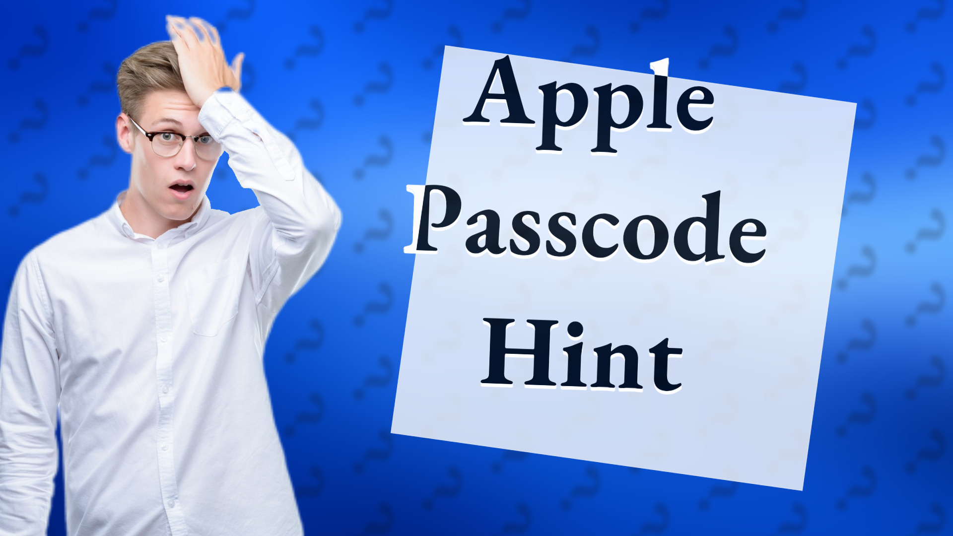 Apple Passcode Hint