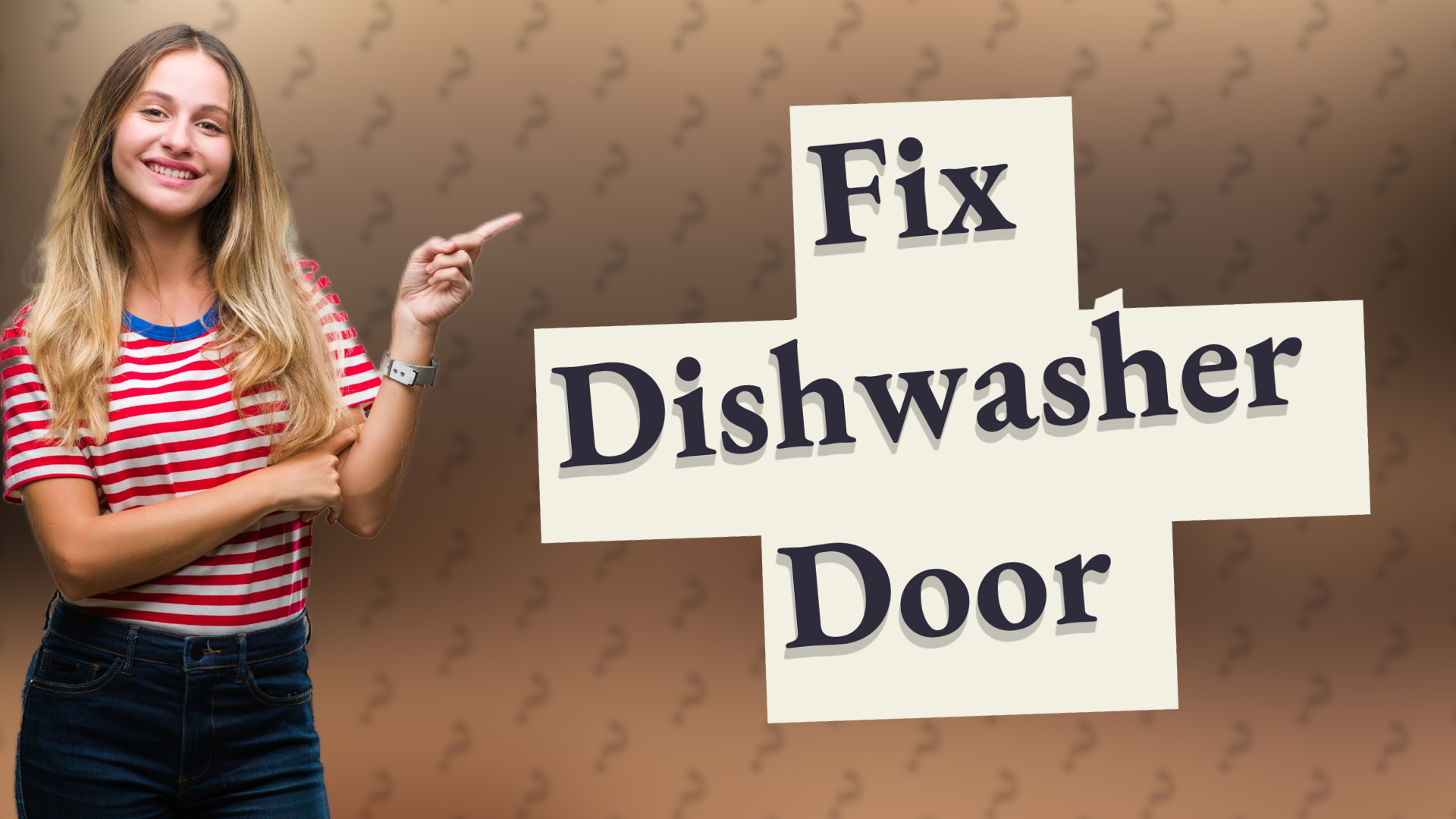 Fix Dishwasher Door