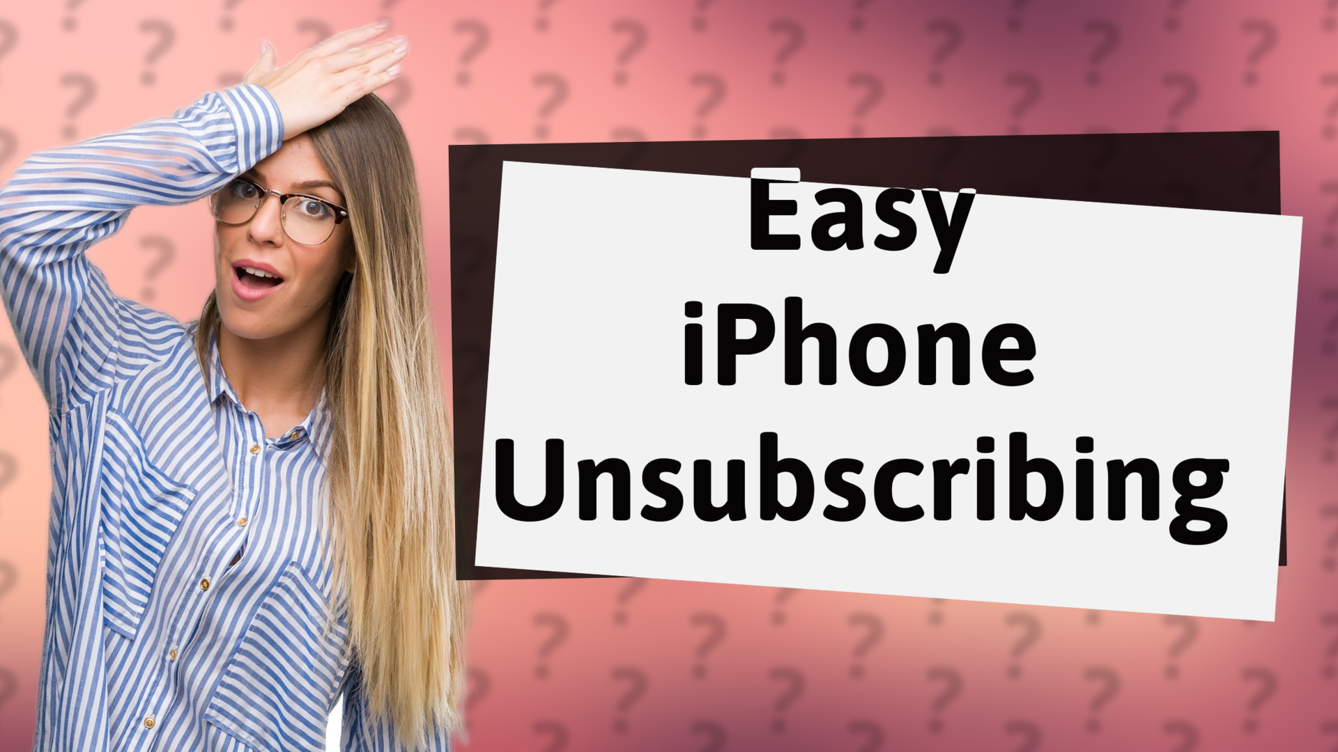 Easy iPhone Unsubscribing