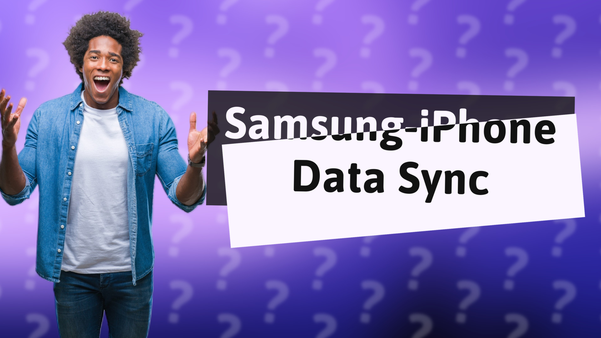 Samsung-iPhone Data Sync