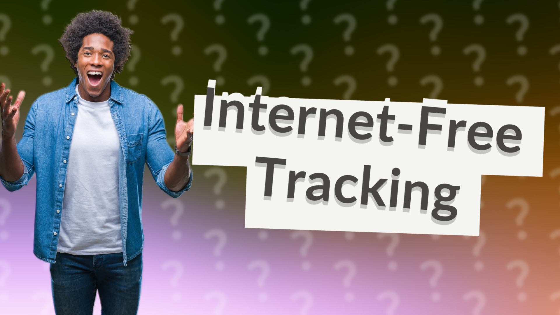 Internet-Free Tracking
