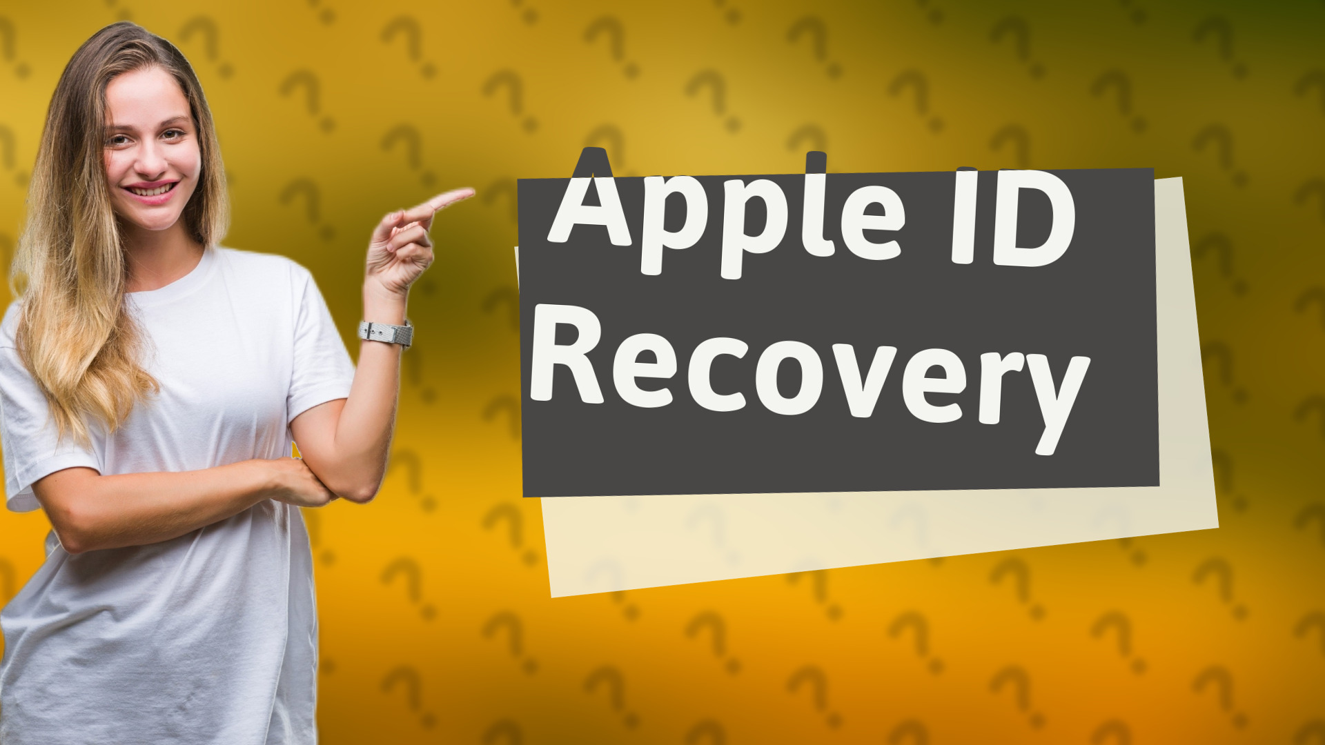 Apple ID Recovery