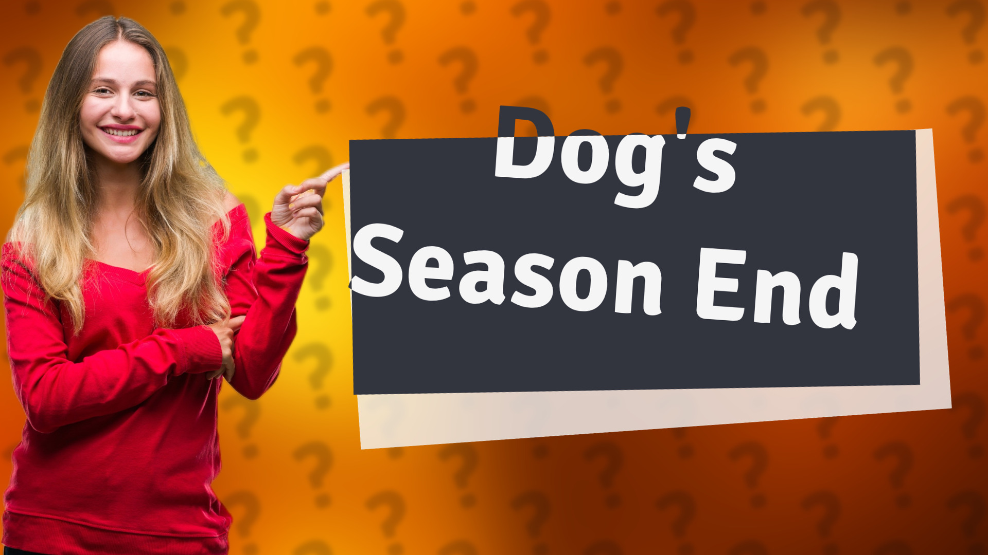 Dog's Season End