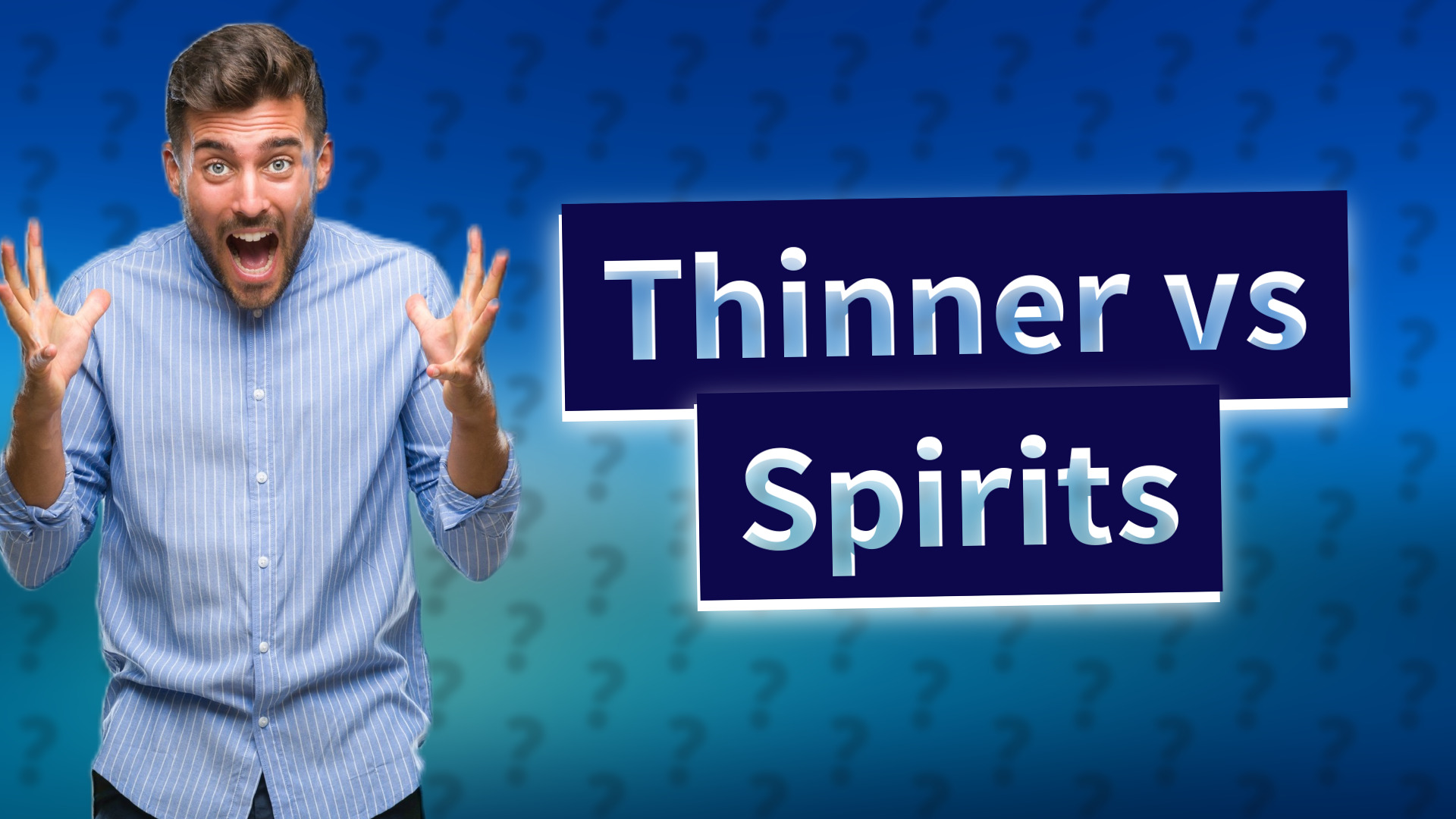 Thinner vs Spirits