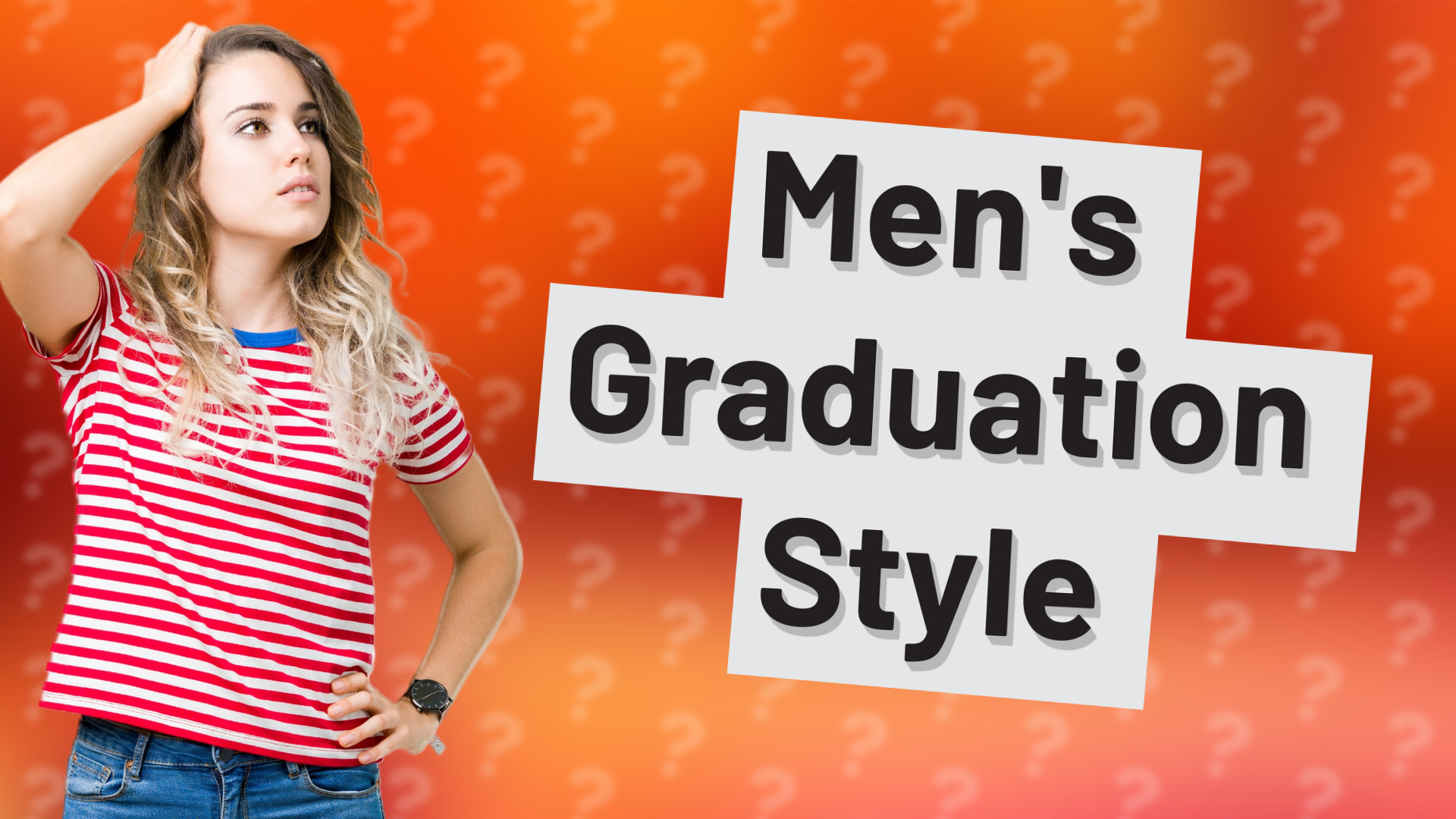 Men's Graduation Style