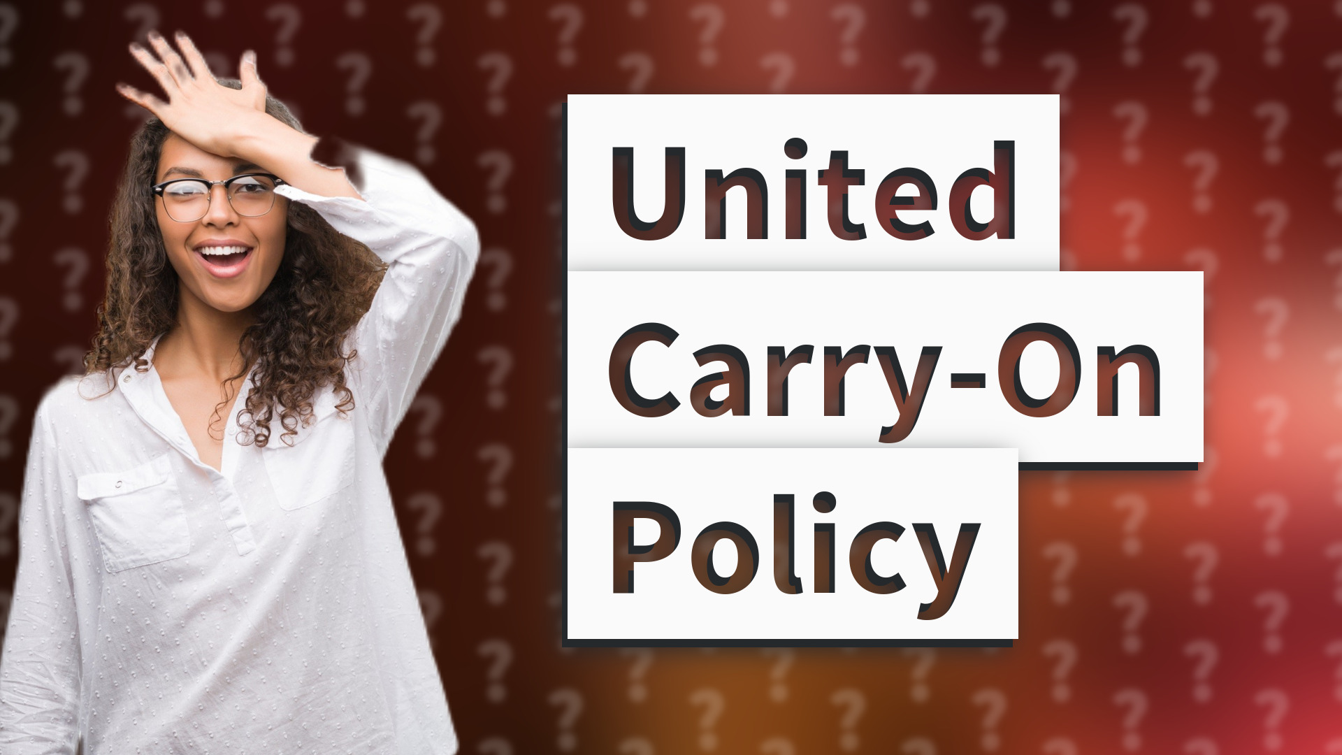 United Carry-On Policy