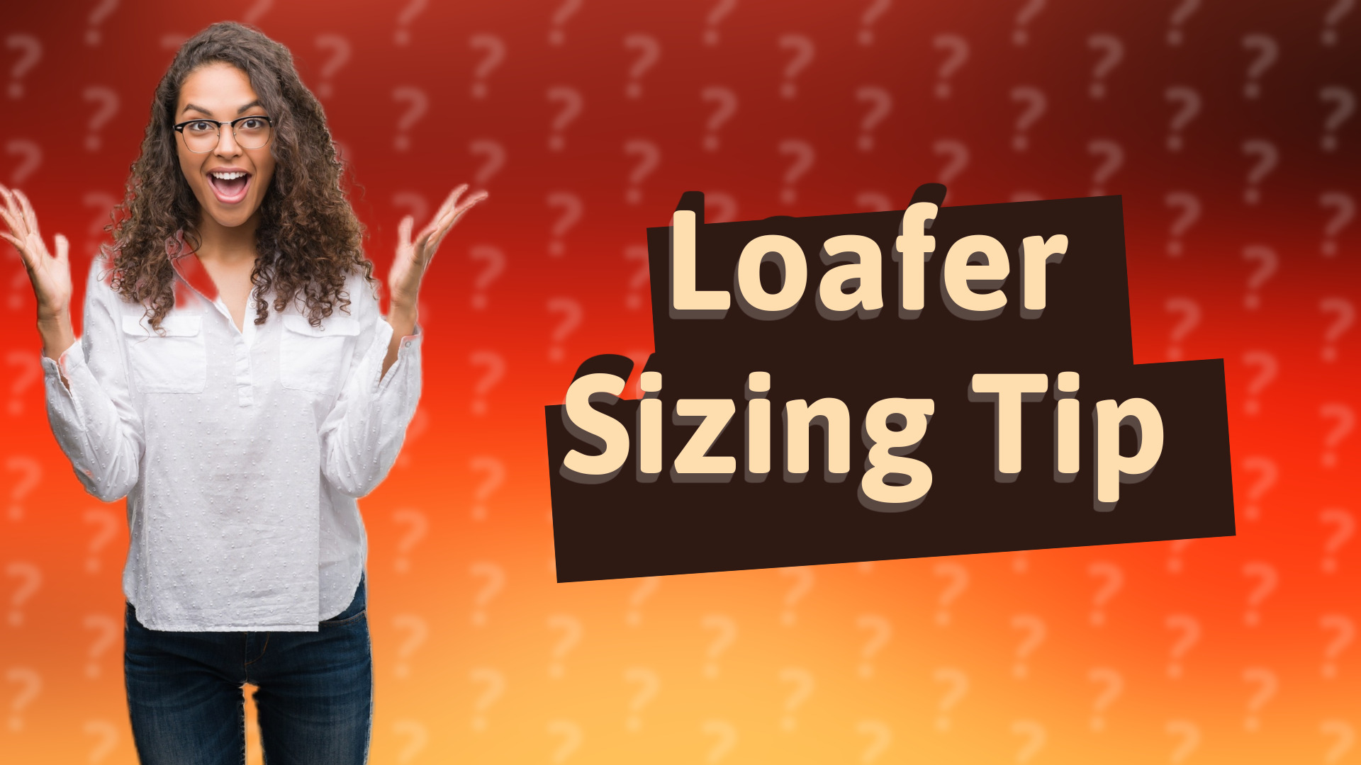 Loafer Sizing Tip