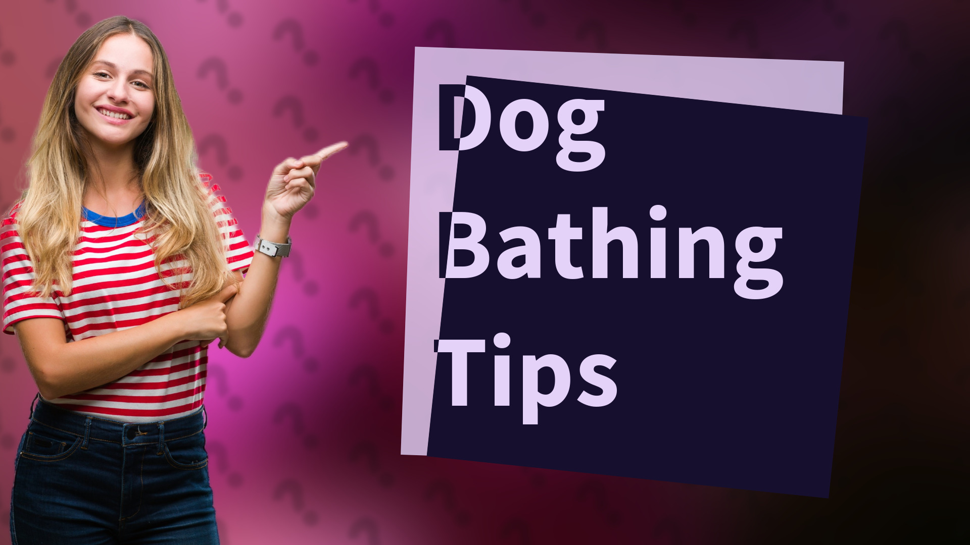 Dog Bathing Tips