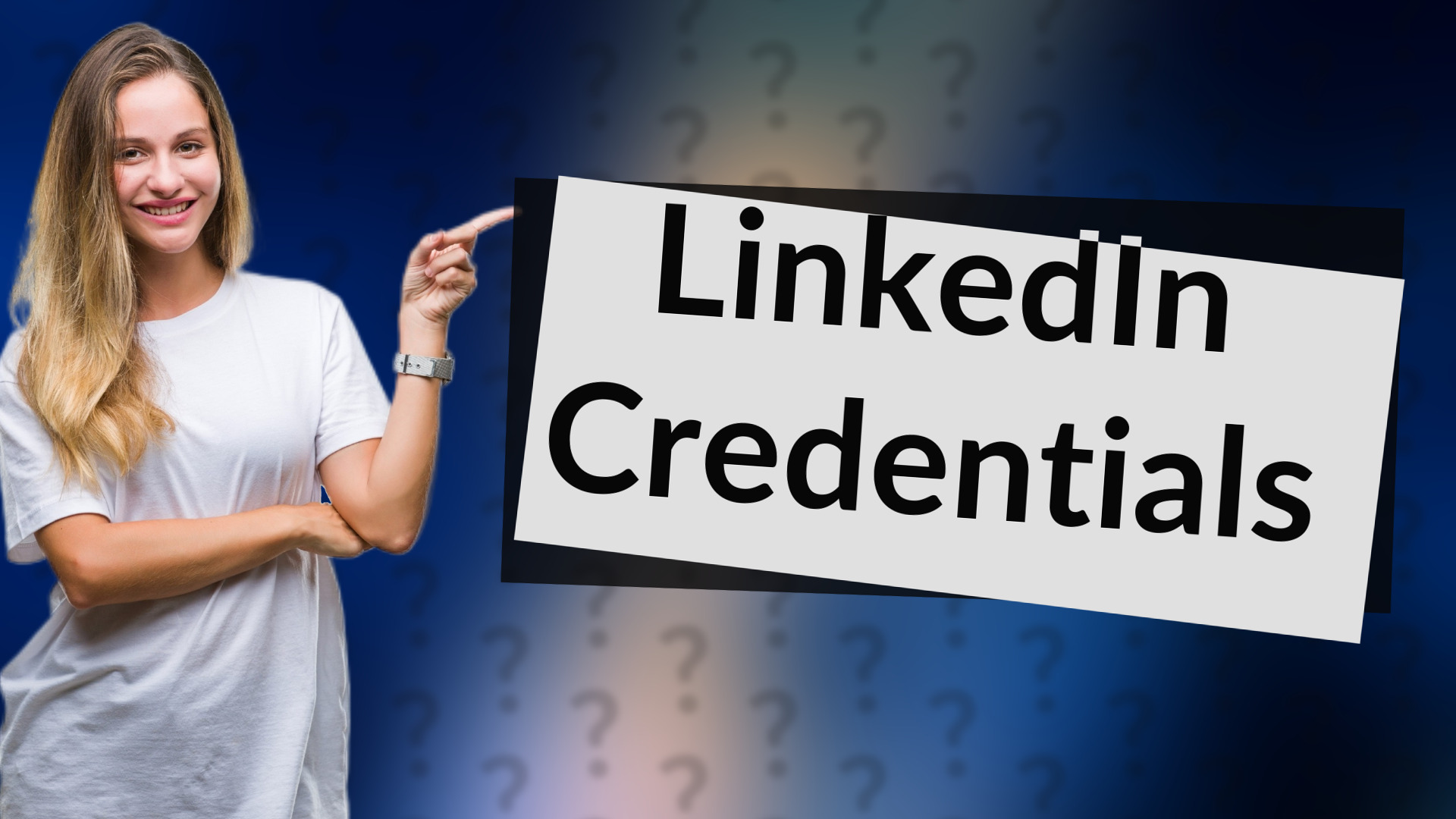 LinkedIn Credentials