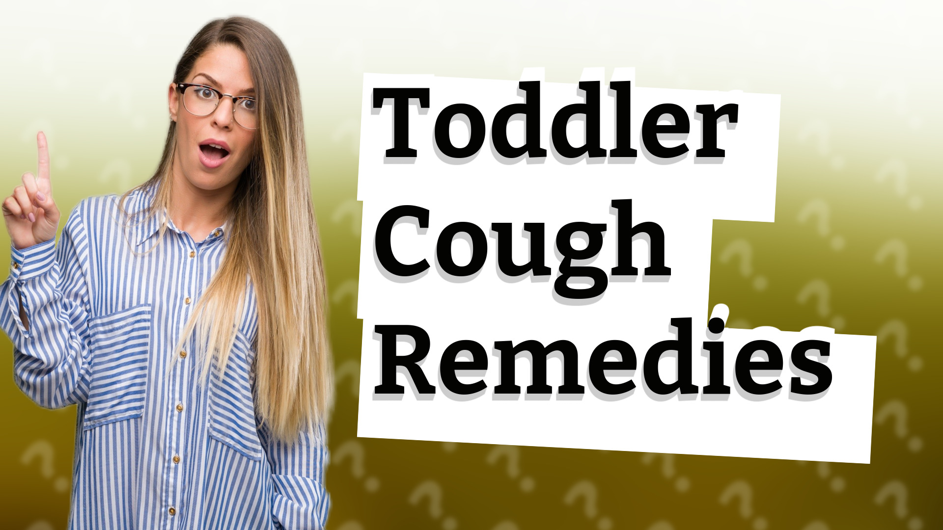 Toddler Cough Remedies