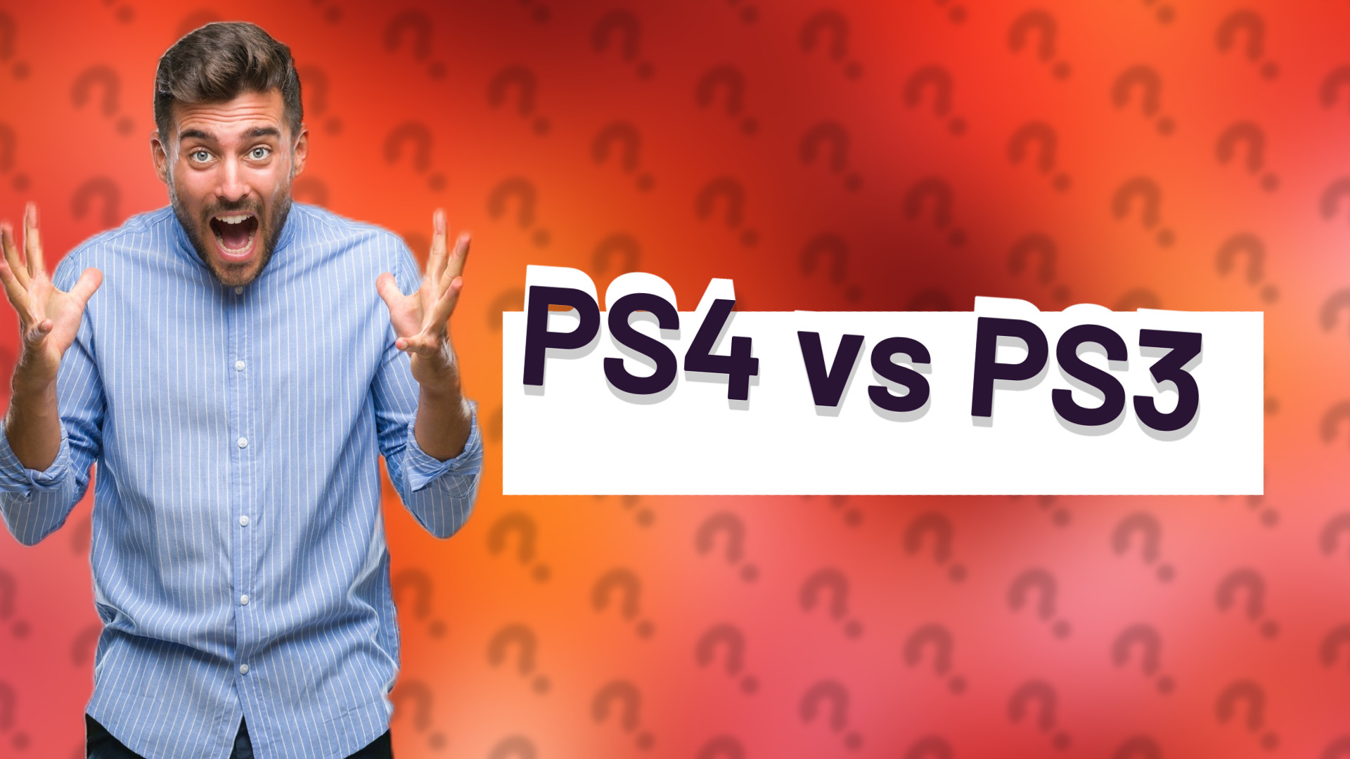 PS4 vs PS3