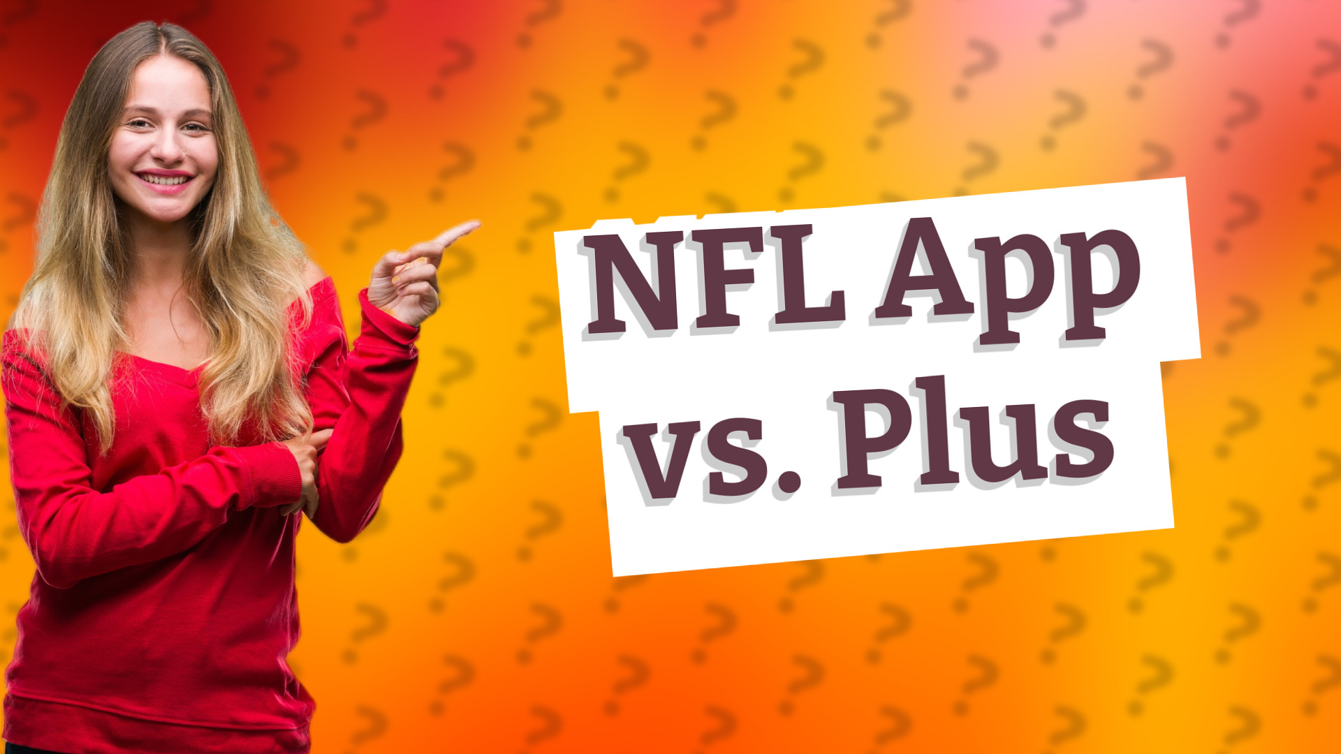 NFL App vs. Plus