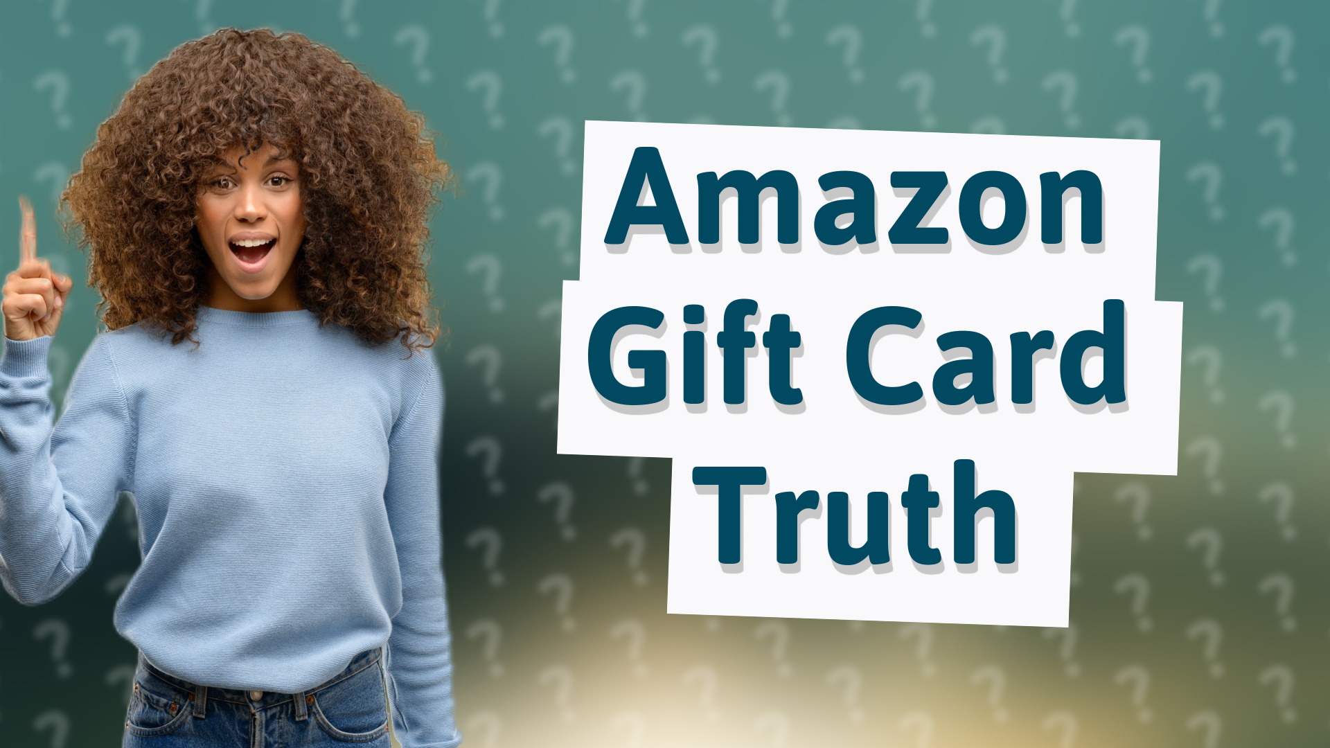 Amazon Gift Card Truth